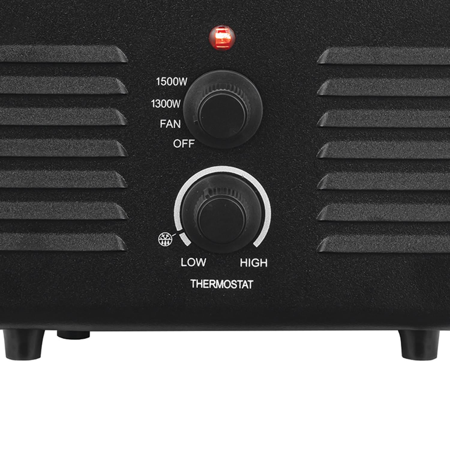 Dura Heat 1500-Watt-Max Portable Milkhouse-Style Heater and Fan, with Thermostat and Anti-Freeze Setting, Black, EUH343