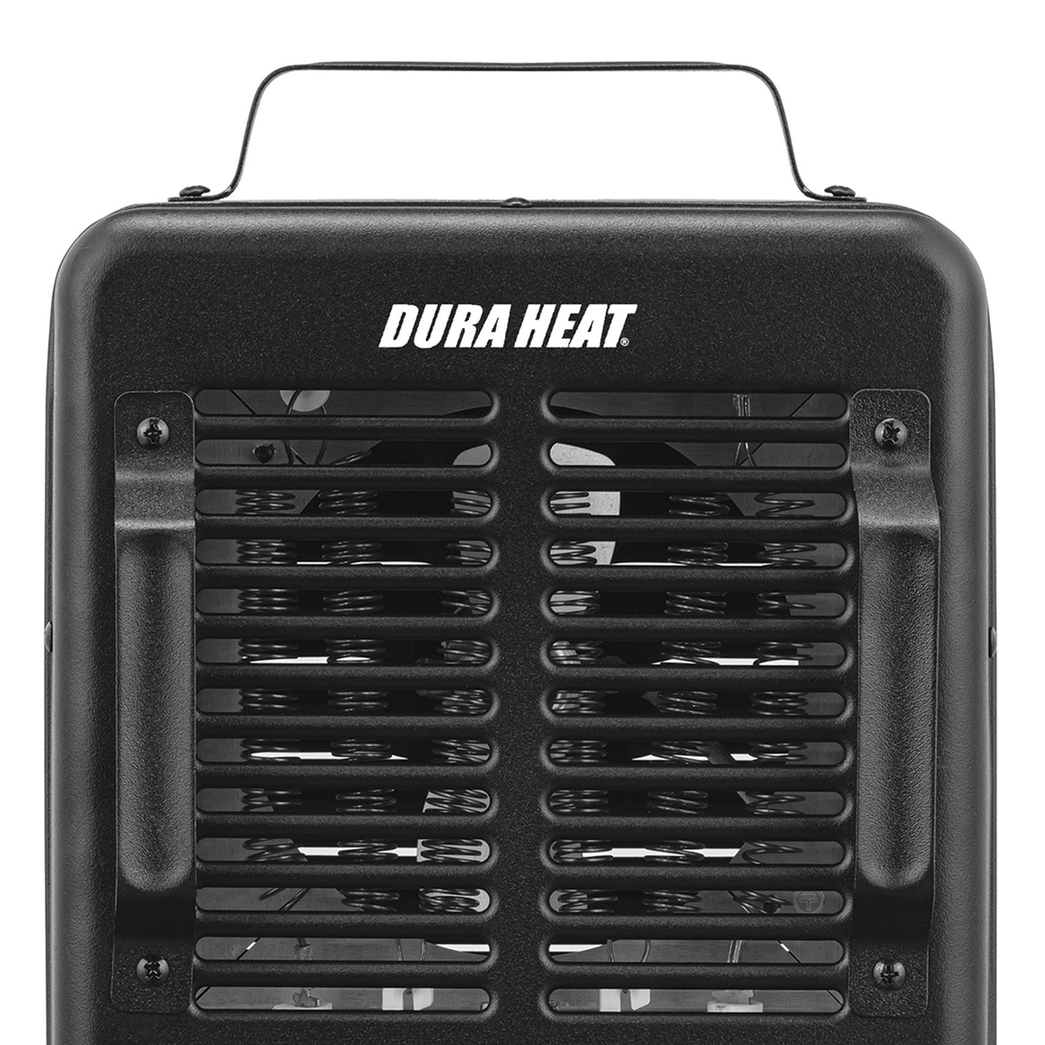 Dura Heat 1500-Watt-Max Portable Milkhouse-Style Heater and Fan, with Thermostat and Anti-Freeze Setting, Black, EUH343
