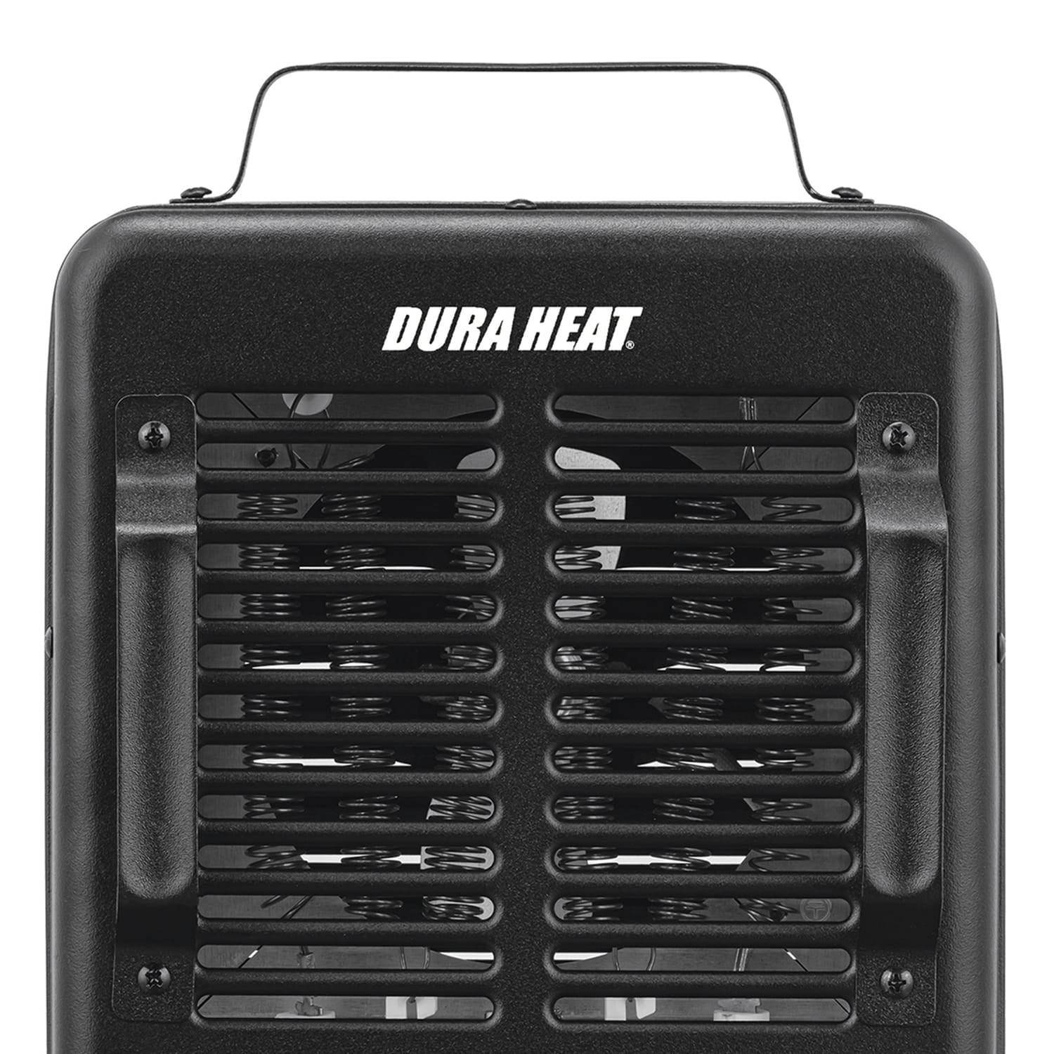 Dura Heat 1500-Watt-Max Portable Milkhouse-Style Heater and Fan, with Thermostat and Anti-Freeze Setting, Black, EUH343