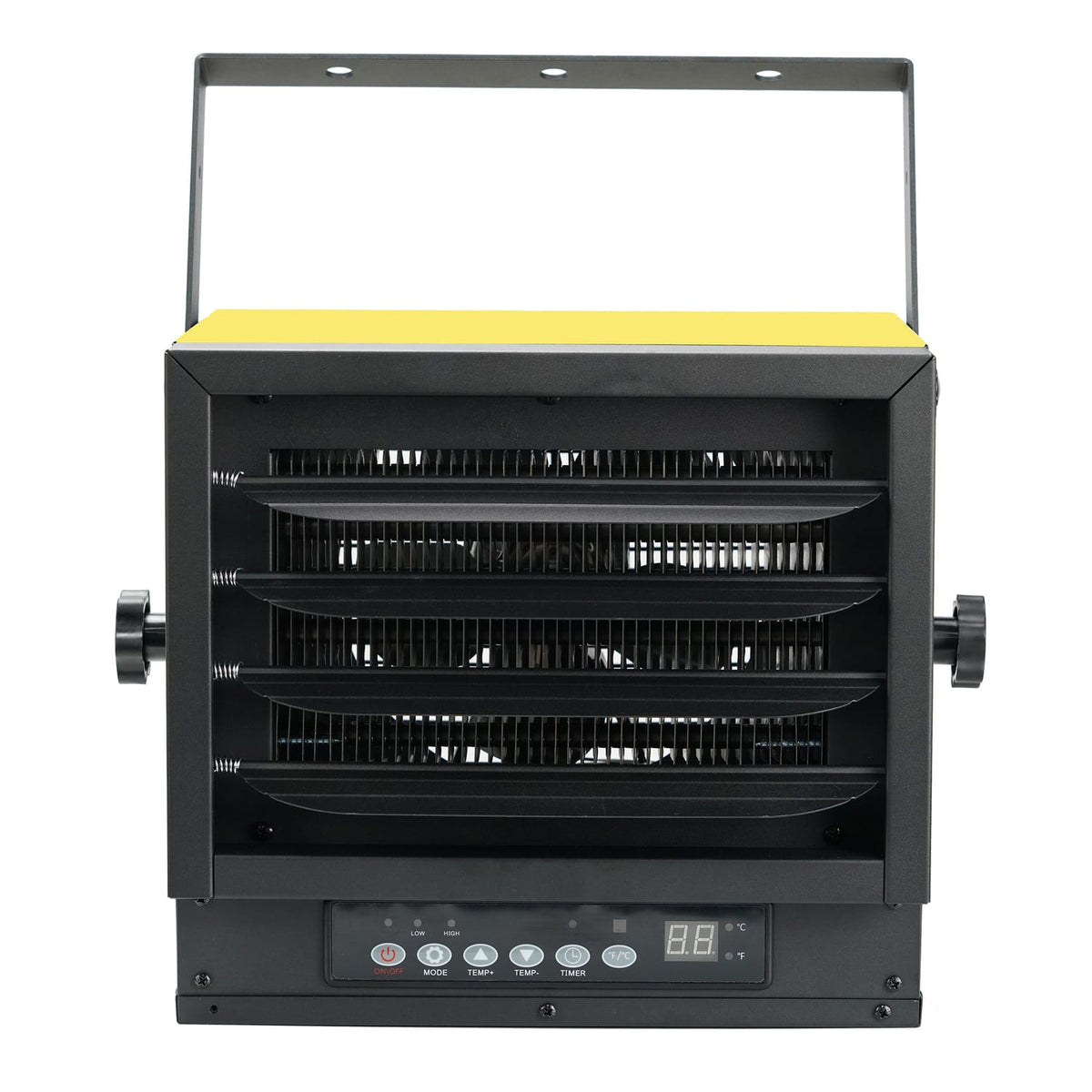 Dura Heat 240-Volt Hardwired Electric Garage Heater and Fan Combo, 7500 Watts, 25500 BTUs, Mounting Kit, Remote with Adjustable Thermostat