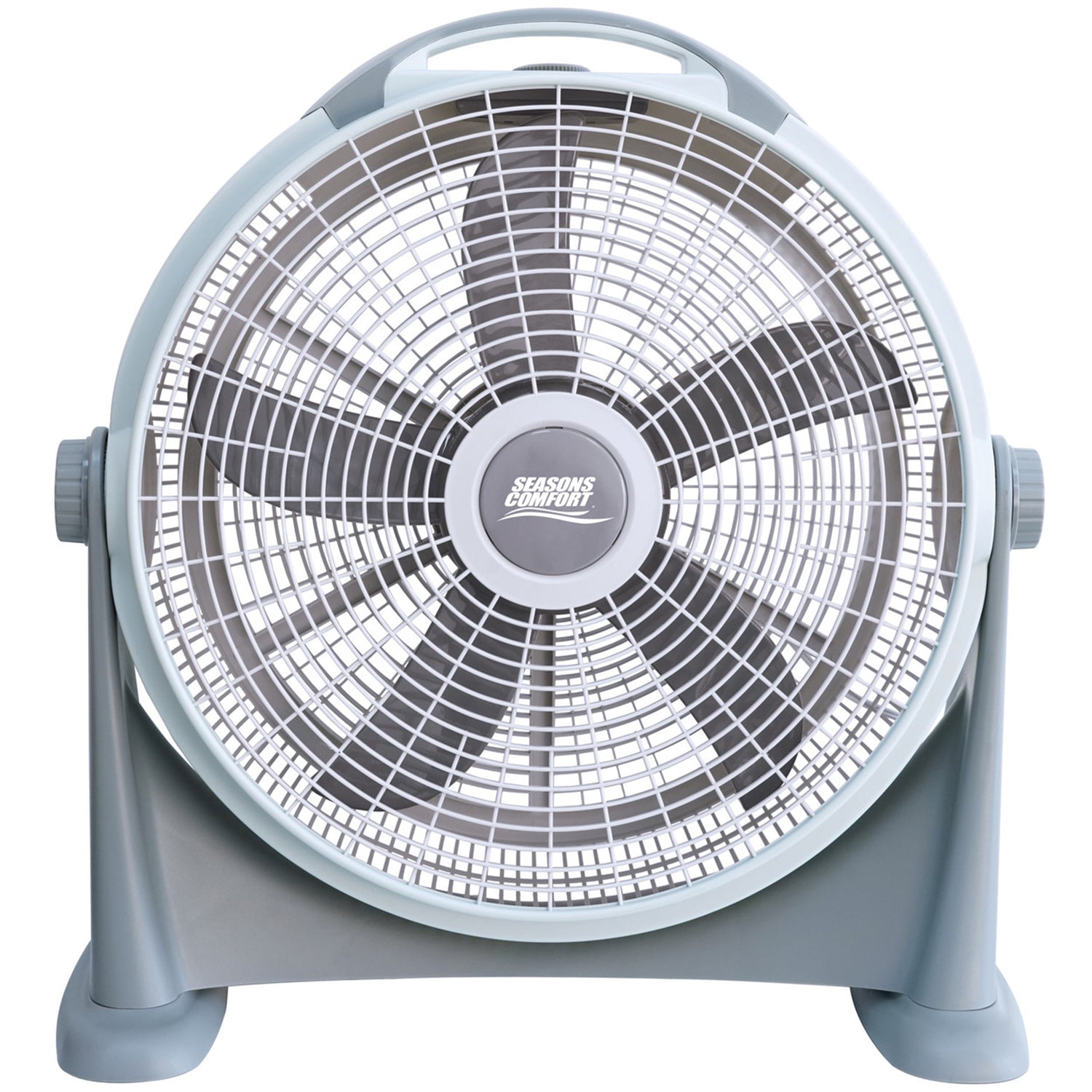 Seasons Comfort FHV120 20-In. 3-Speed High-Velocity Heavy-Duty Air-Circulator Floor Fan with 340° Tilting Head