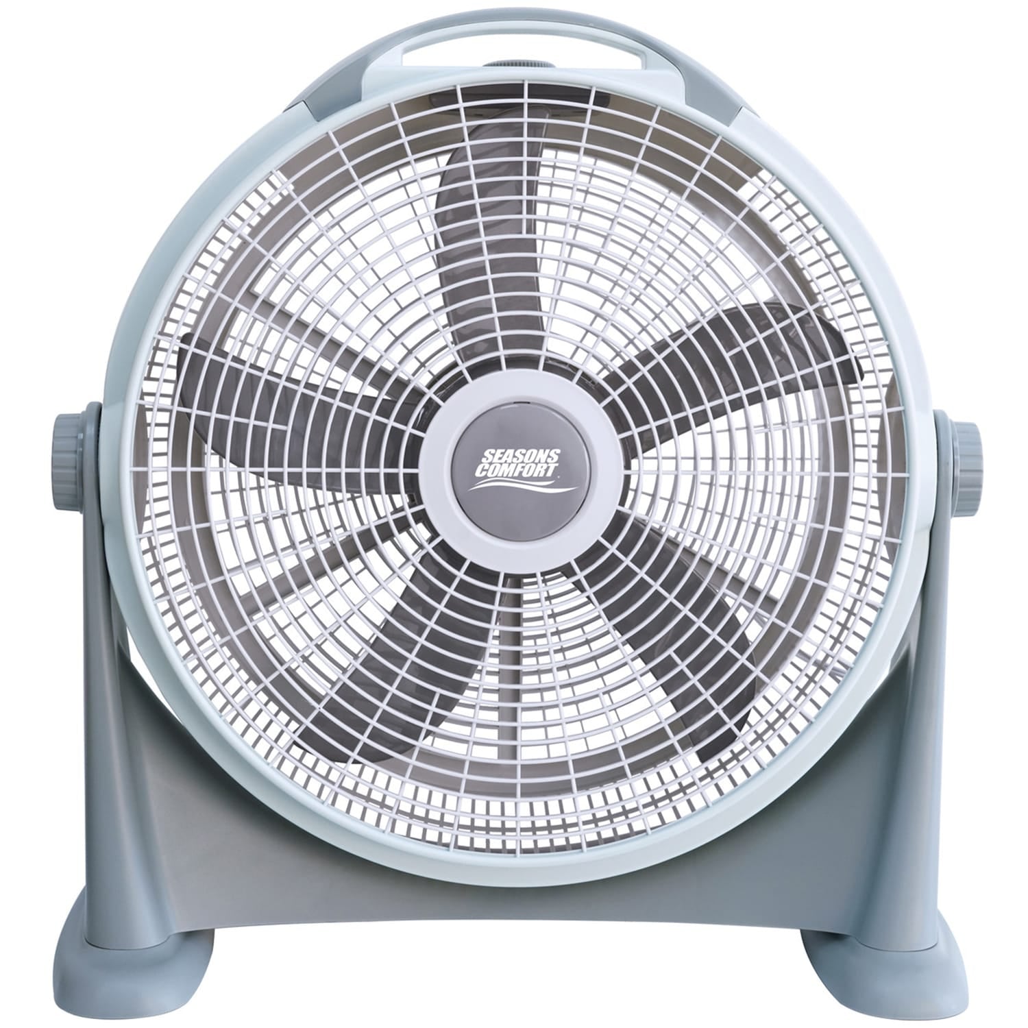 Seasons Comfort FHV120 20-In. 3-Speed High-Velocity Heavy-Duty Air-Circulator Floor Fan with 340° Tilting Head