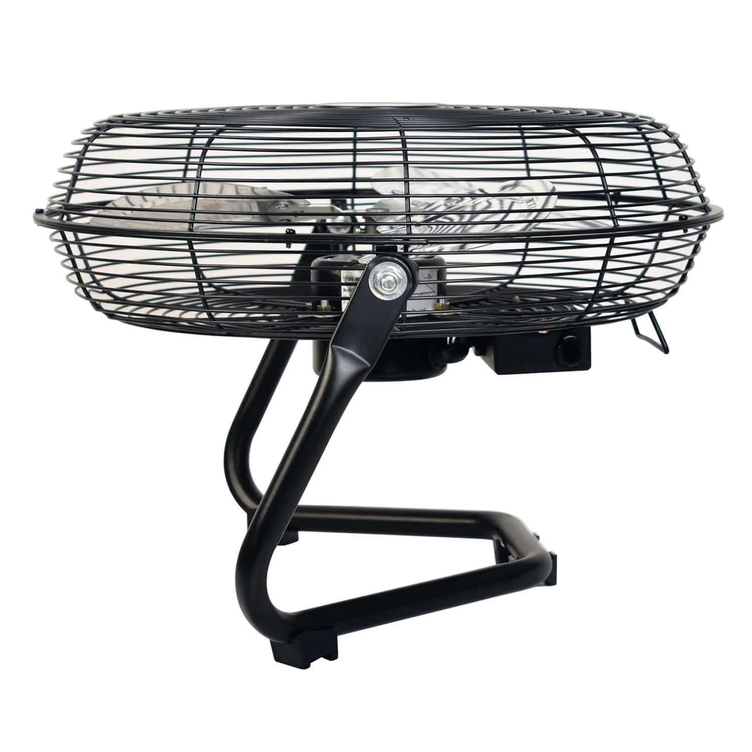 Seasons Comfort 14-In. 3-Speed High-Velocity Heavy-Duty Floor Fan, FHV14, Black