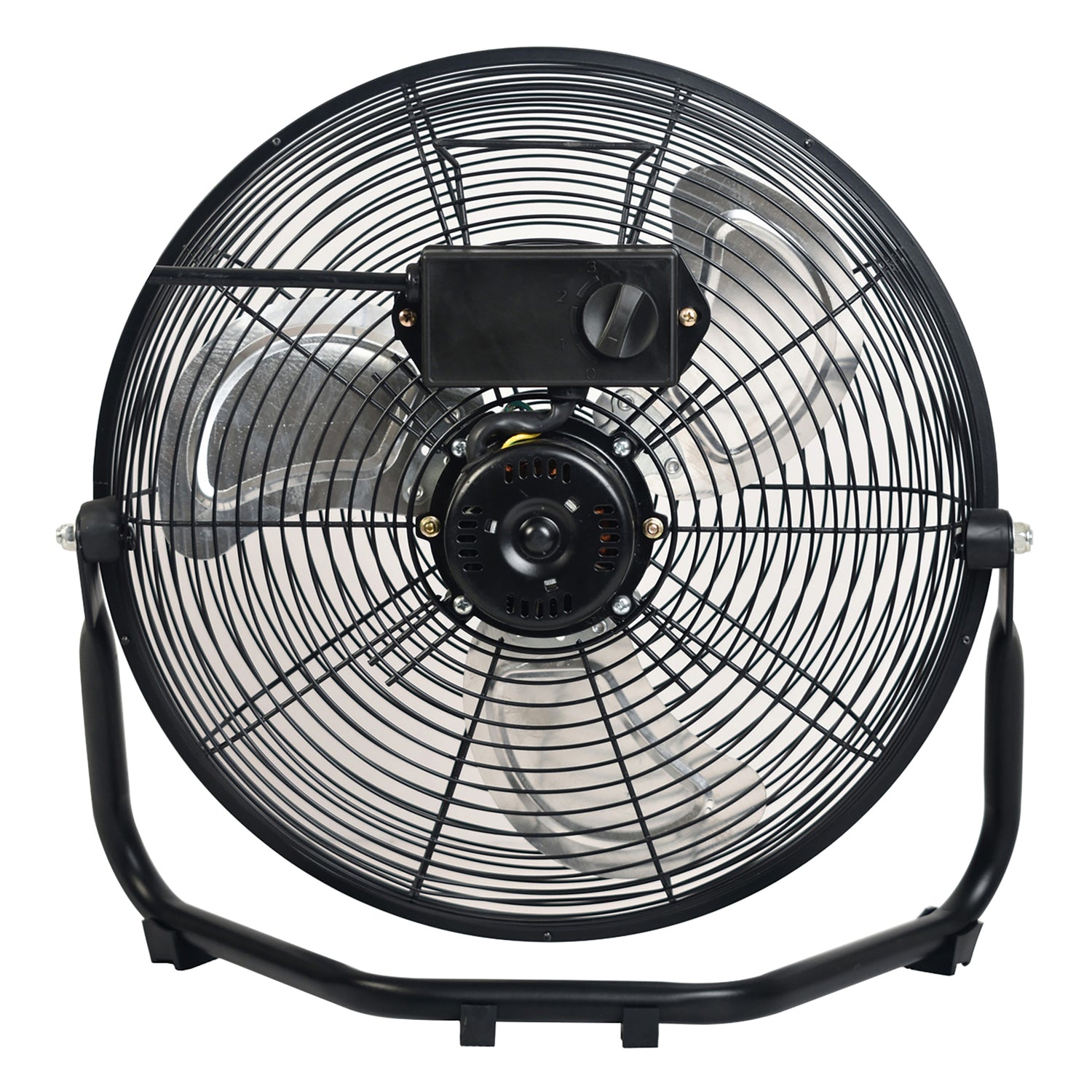 Seasons Comfort 14-In. 3-Speed High-Velocity Heavy-Duty Floor Fan, FHV14, Black
