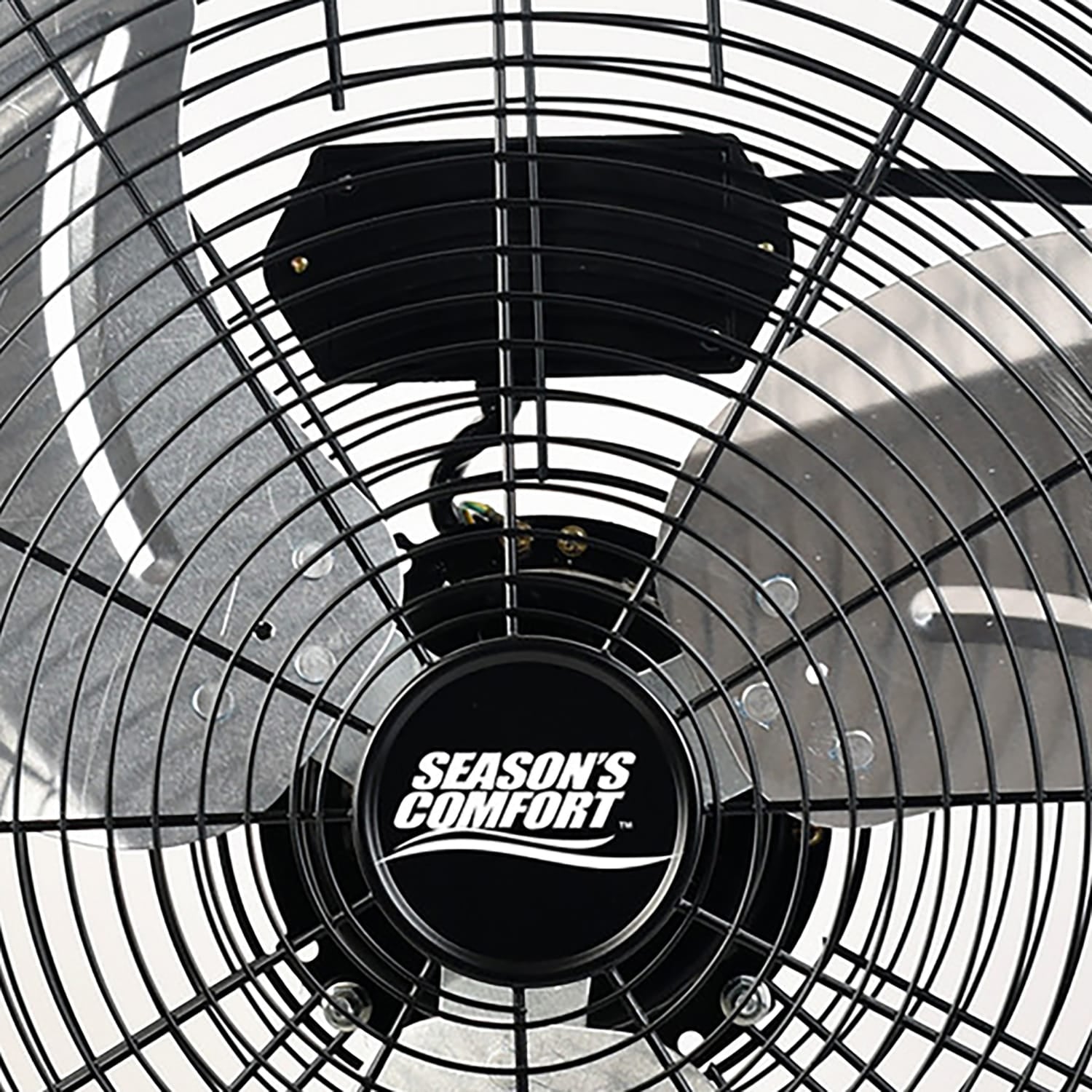 Seasons Comfort 20-In. 3-Speed High-Velocity Heavy-Duty Floor Fan, FHV20, Black