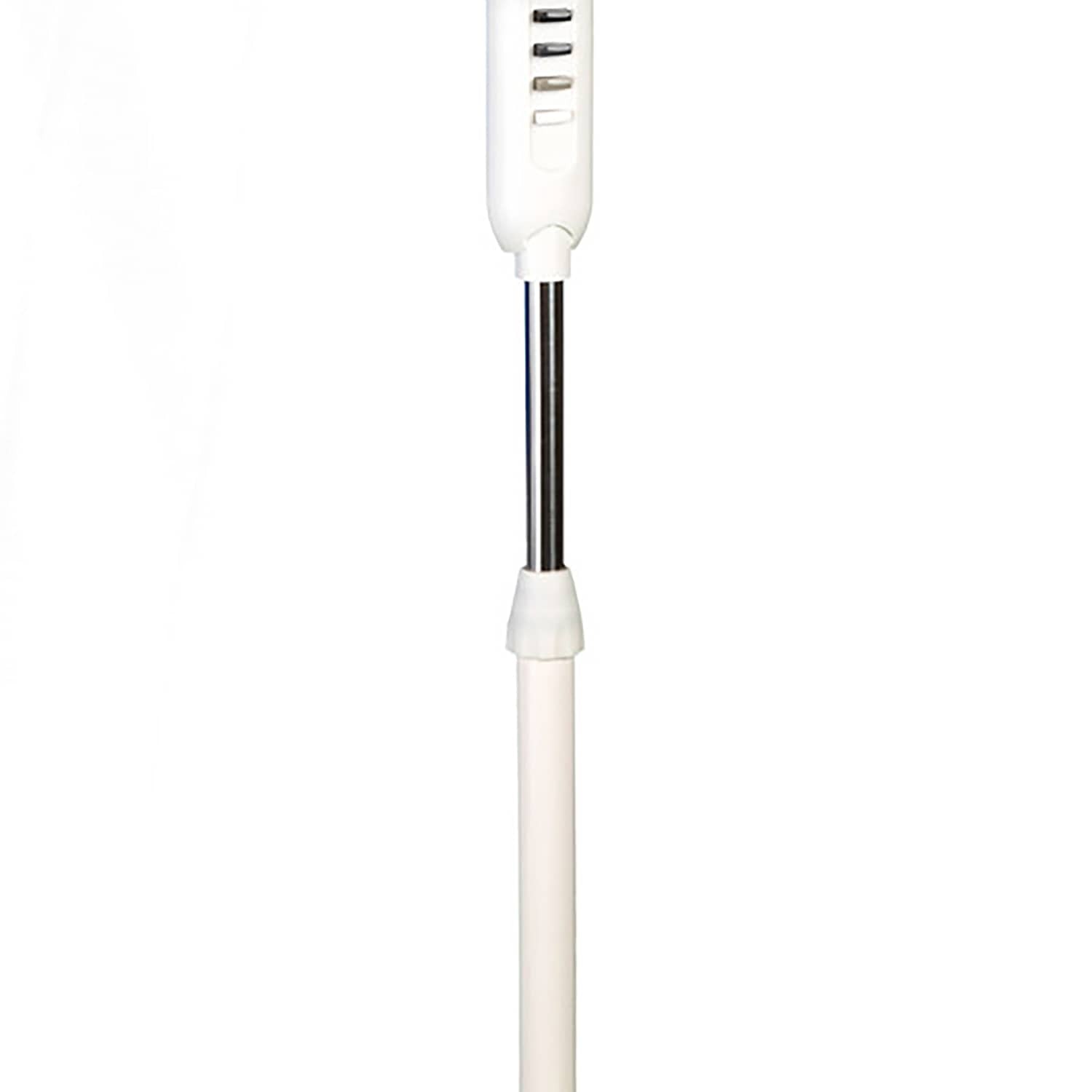 Seasons Comfort 16-In. 3-Speed Oscillating Fan with Pedestal Base, FPD16, White