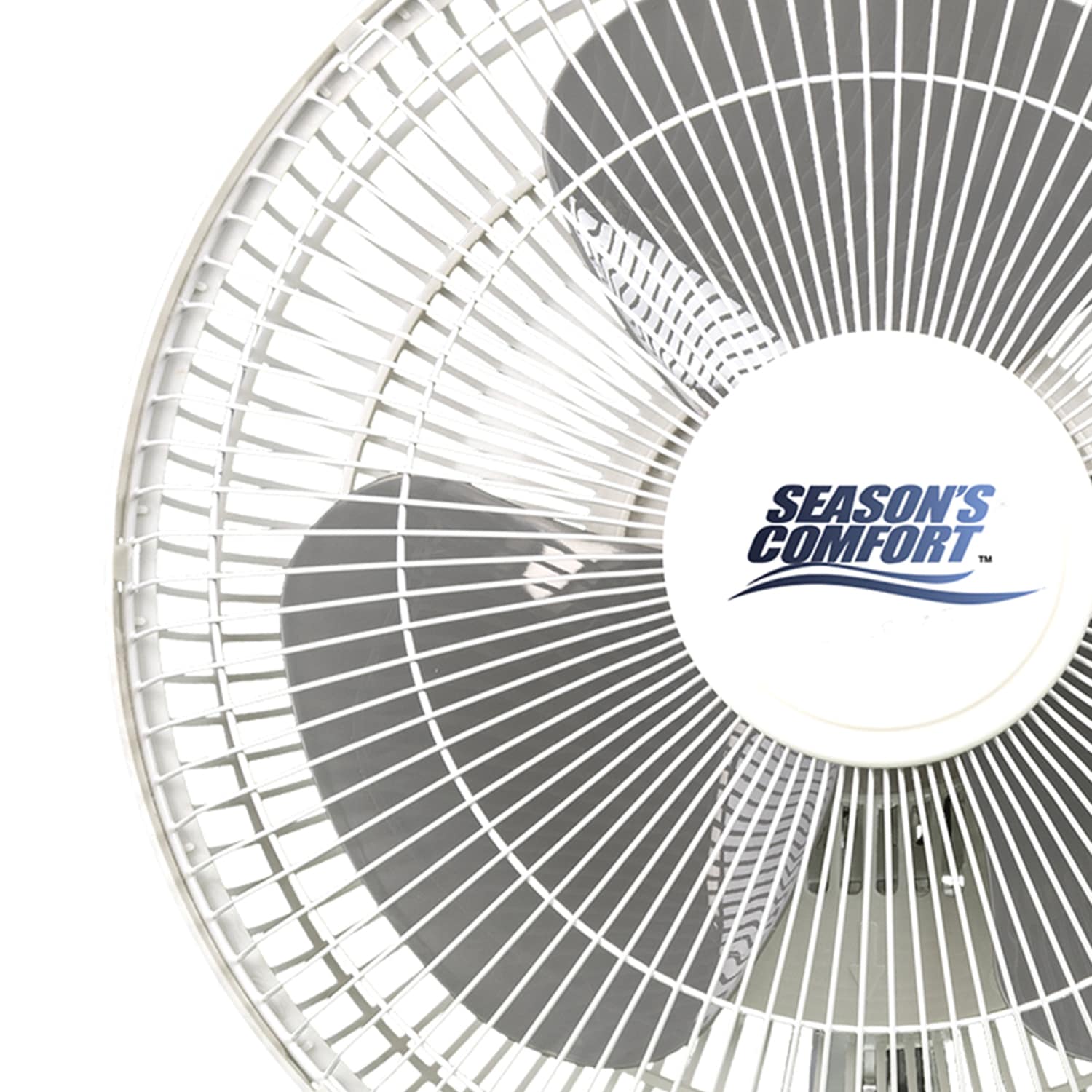Seasons Comfort 12-In. 3-Speed Oscillating Table Fan, FTT12, White
