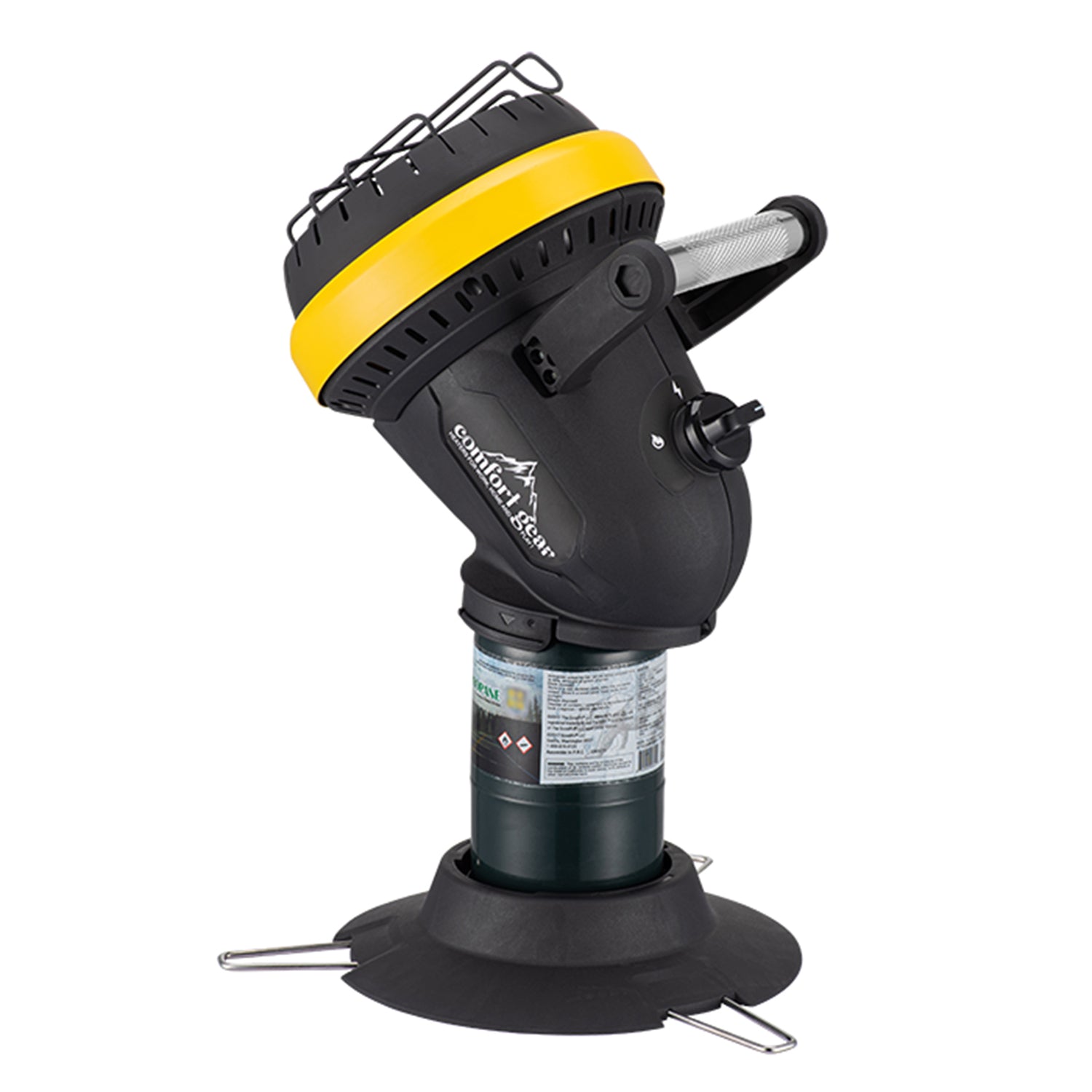 Comfort Gear 4000-BTU Indoor/Outdoor Portable Personal Propane Heater with Base, PPH-04