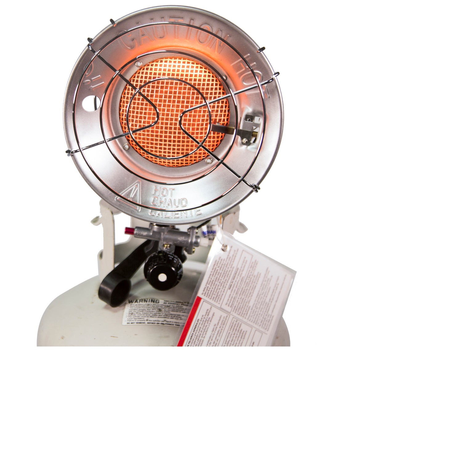 Comfort Gear 15000-BTU Single Tank-Top Outdoor Portable Propane Heater, TT-15CSA
