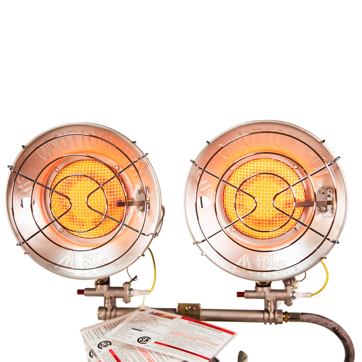 Comfort Gear 30000-BTU Double Tank-Top Outdoor Portable Propane Heater, TT-30CSA