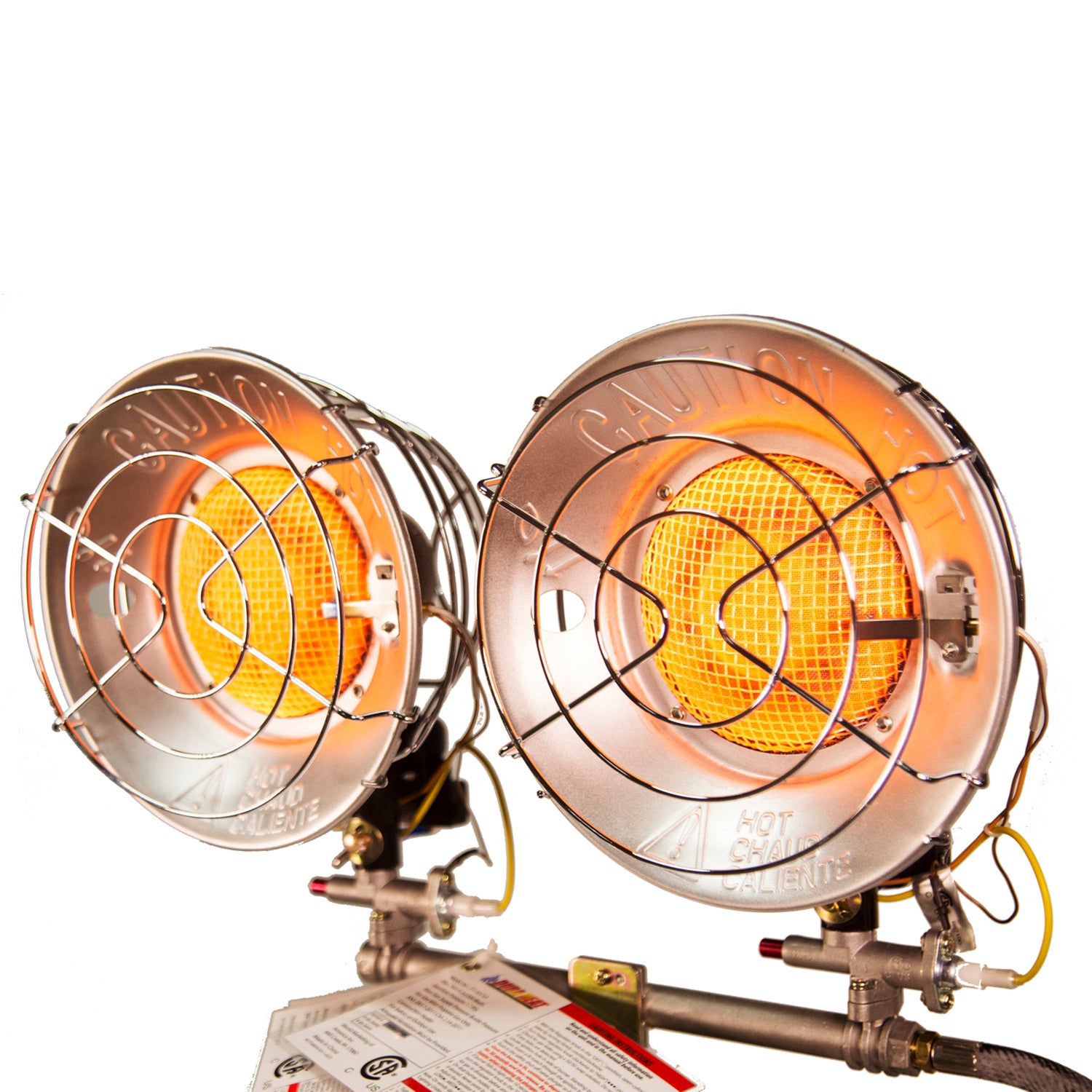 Comfort Gear 30000-BTU Double Tank-Top Outdoor Portable Propane Heater, TT-30CSA