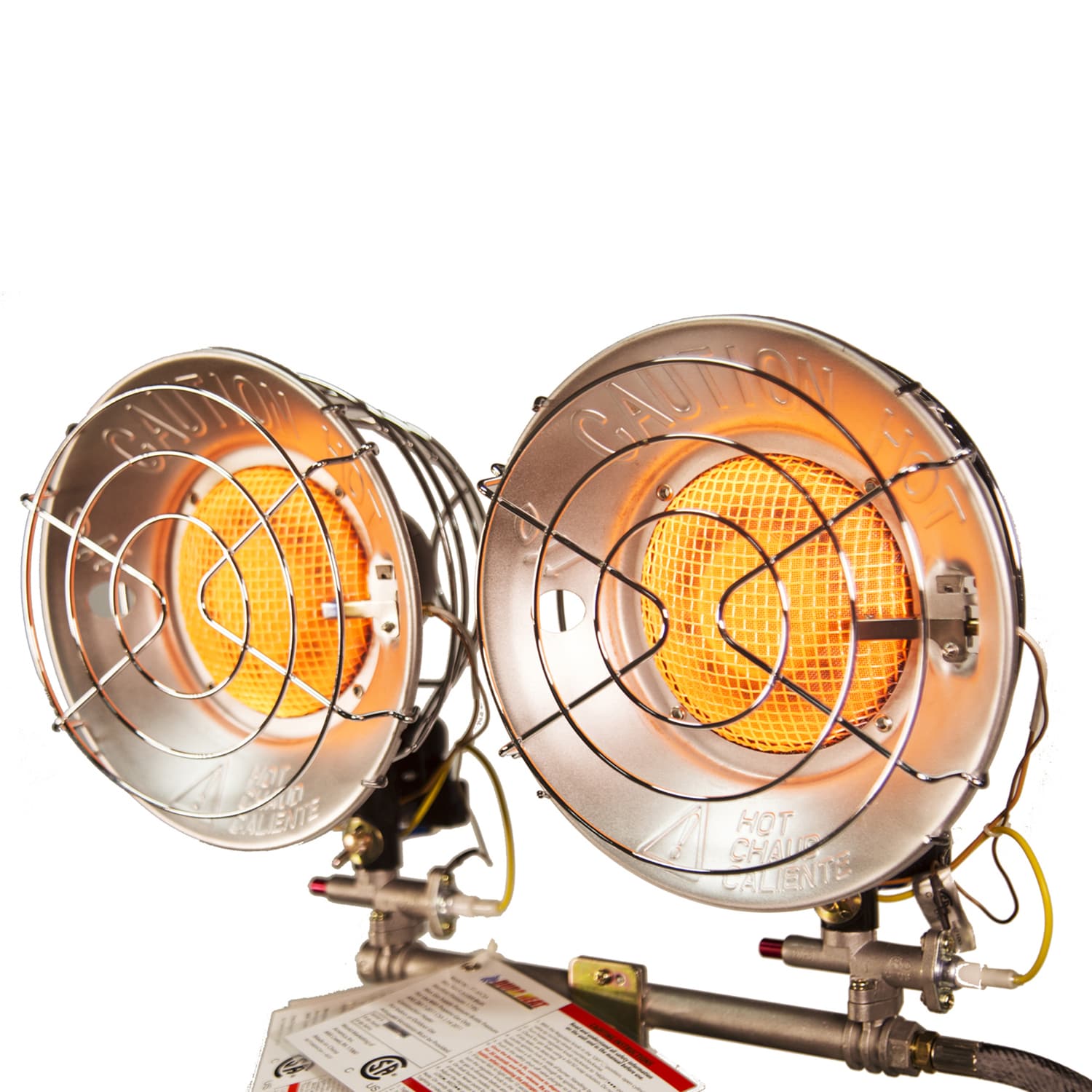 Comfort Gear 30000-BTU Double Tank-Top Outdoor Portable Propane Heater, TT-30CSA