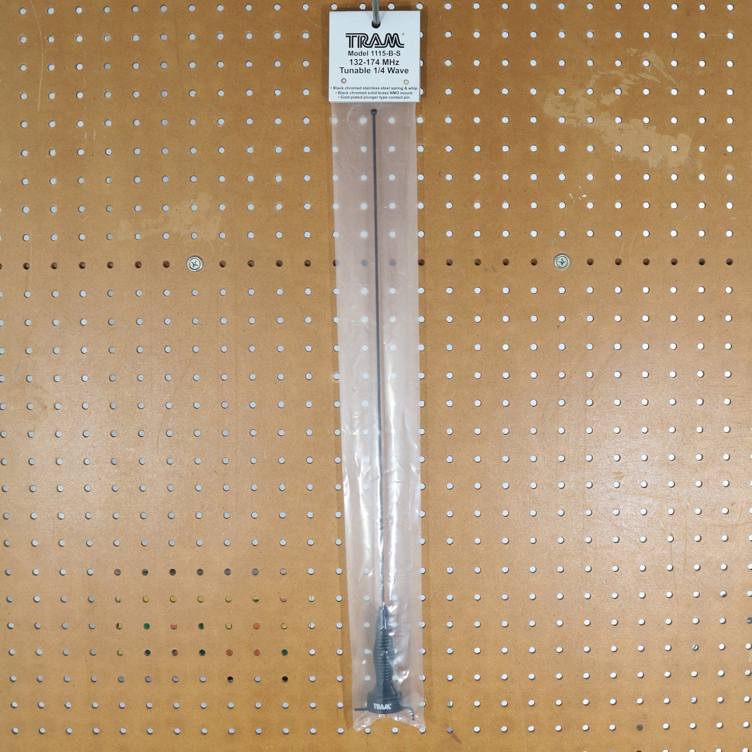 Tram 132-MHz to 174-MHz VHF Tunable 1/4-Wave NMO Antenna