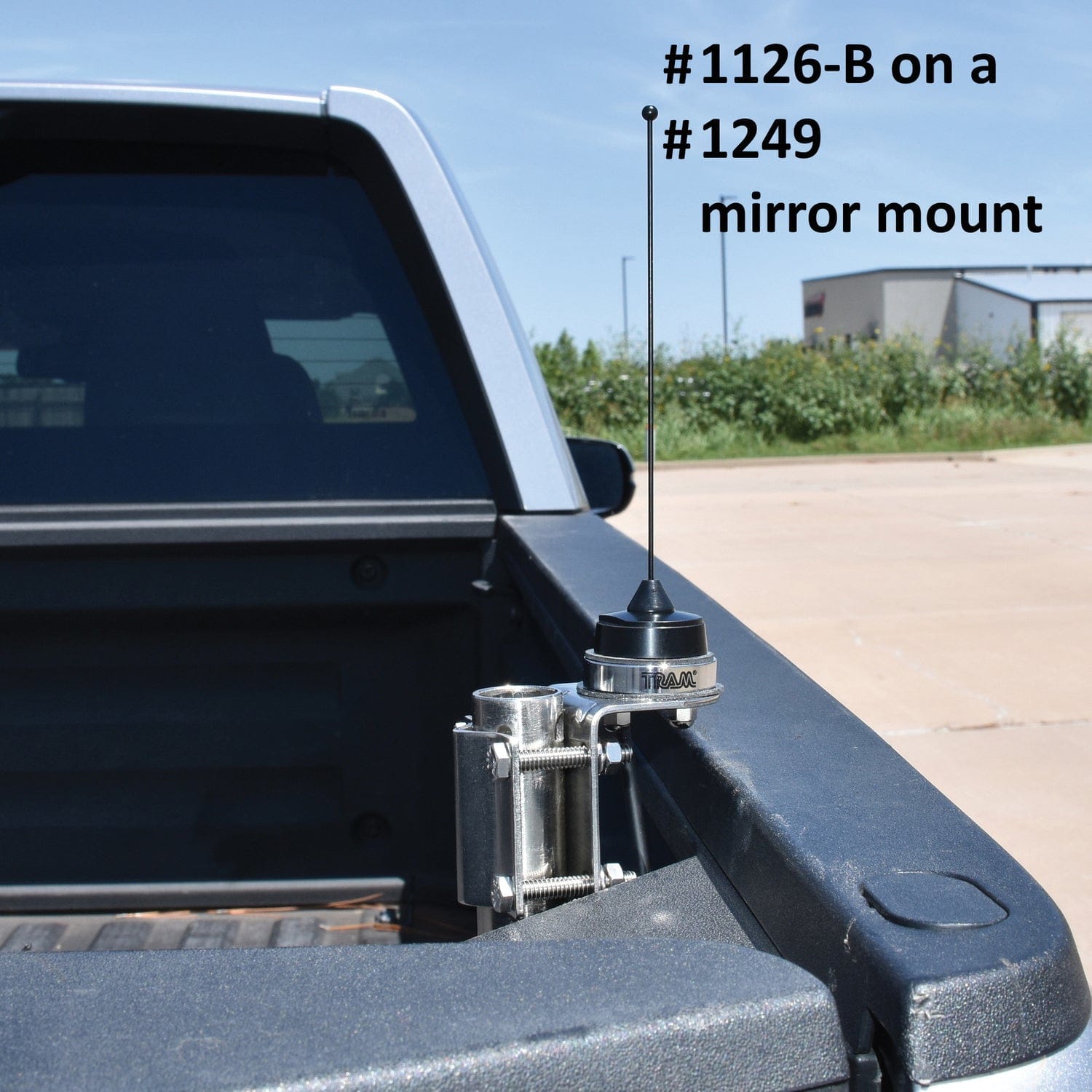 Tram 200-Watt Pretuned 410 MHz to 490 MHz Black-Nut-Type Quarter-Wave Antenna with NMO Mounting