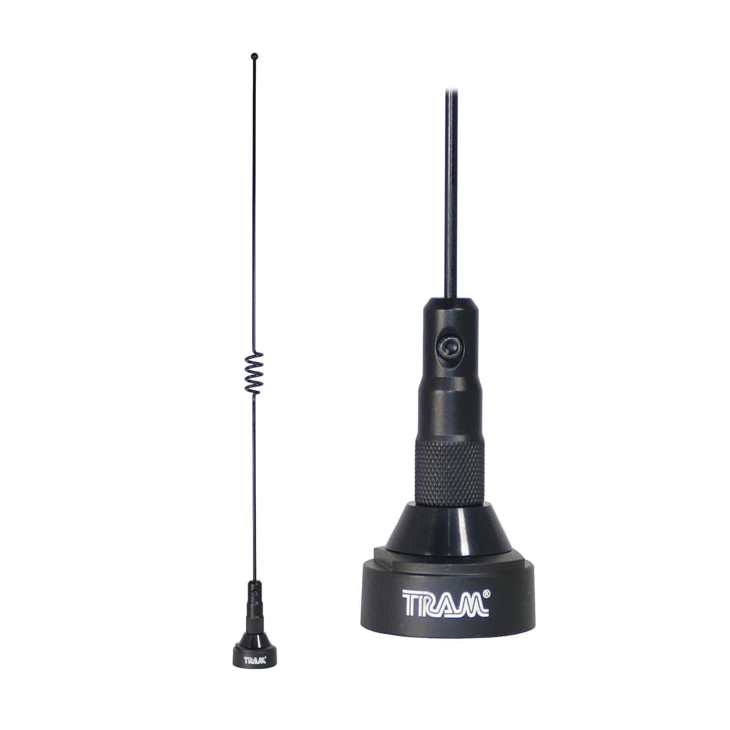 Tram Pretuned Dual-Band 140 MHz to 170 MHz VHF/430 MHz to 450 MHz UHF Amateur Radio Antenna with NMO Mounting