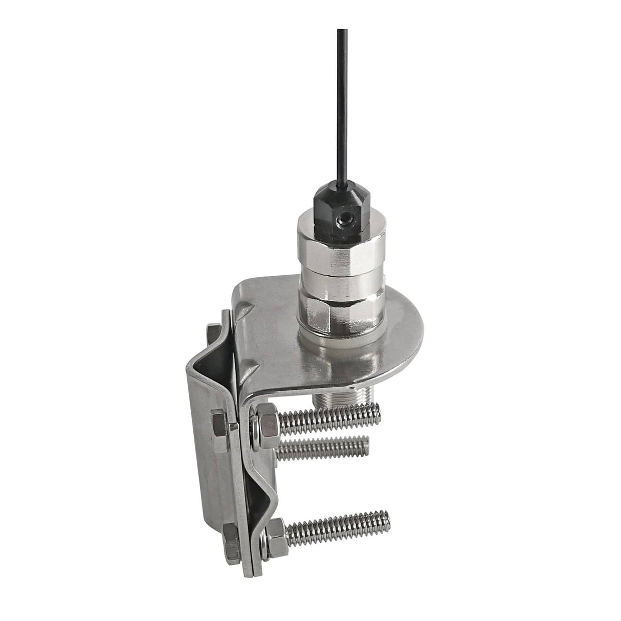 Tram 140 to 170 MHz VHF/430 to 450 MHz UHF 17-1/4-In. Tall Pre-Tuned Dual-Band Amateur Antenna with Stainless Steel Mirror Mount