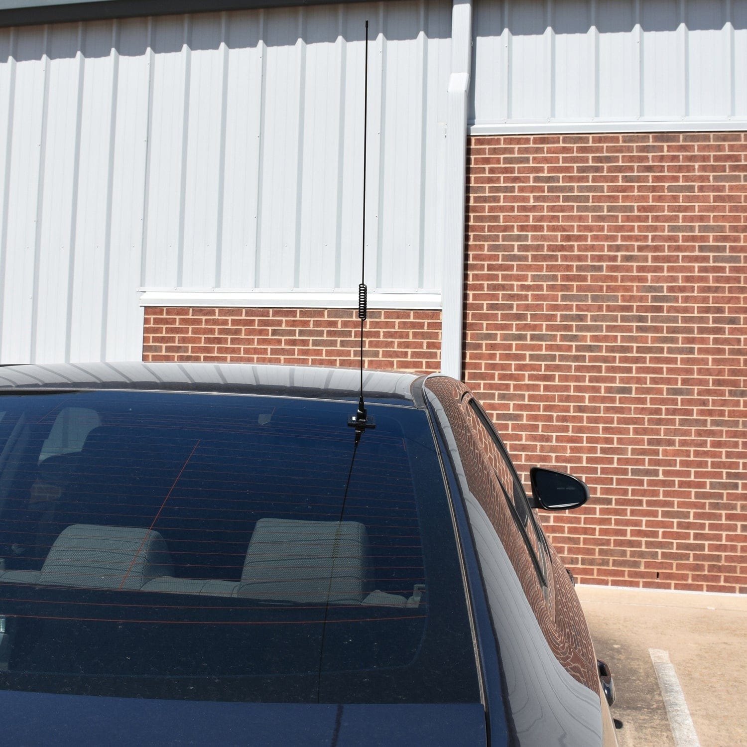 Tram CB/Weather-Band Glass-Mount Antenna with RG58/U Cable and PL-259 Connector