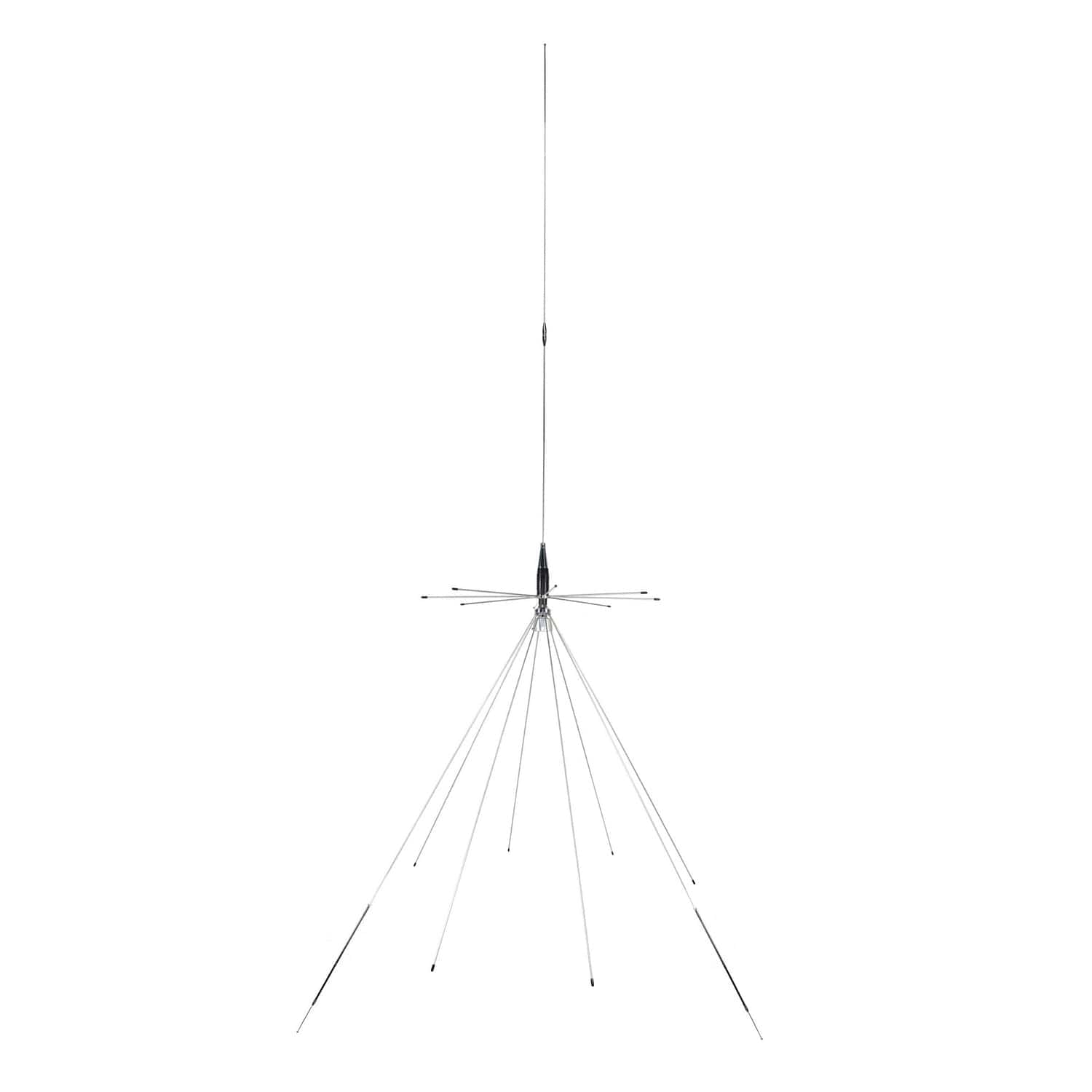 Tram 300-Watt/200 Watt Broad-Band Scanner 25 MHz to 1300 MHz Super Discone Stainless Steel Base Antenna with Added CB Transmit Bands