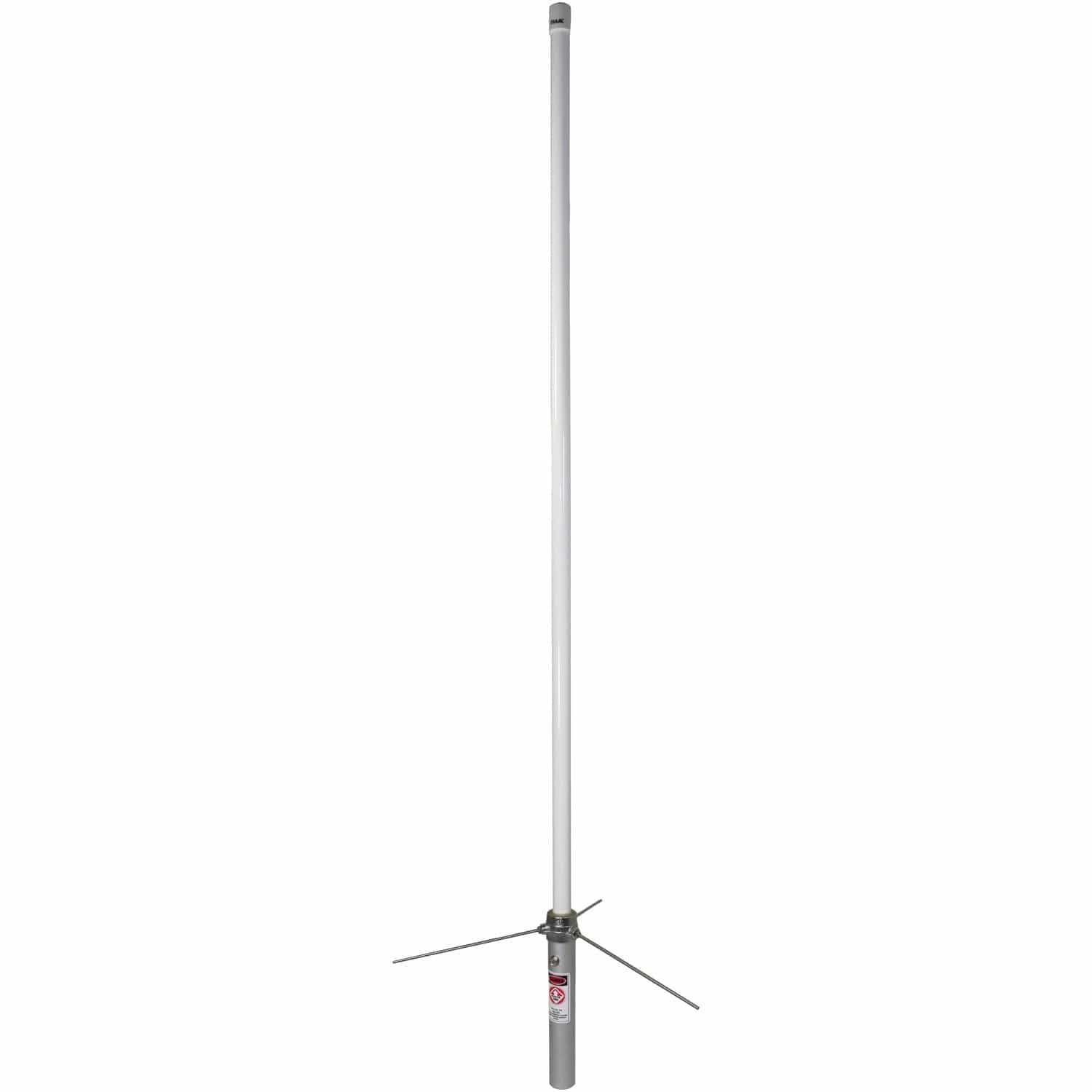 Tram Pre-Tuned 144 MHz–148 MHz VHF/430 MHz–460 MHz UHF Amateur Dual-Band Base Antenna with White Fiberglass, 1477