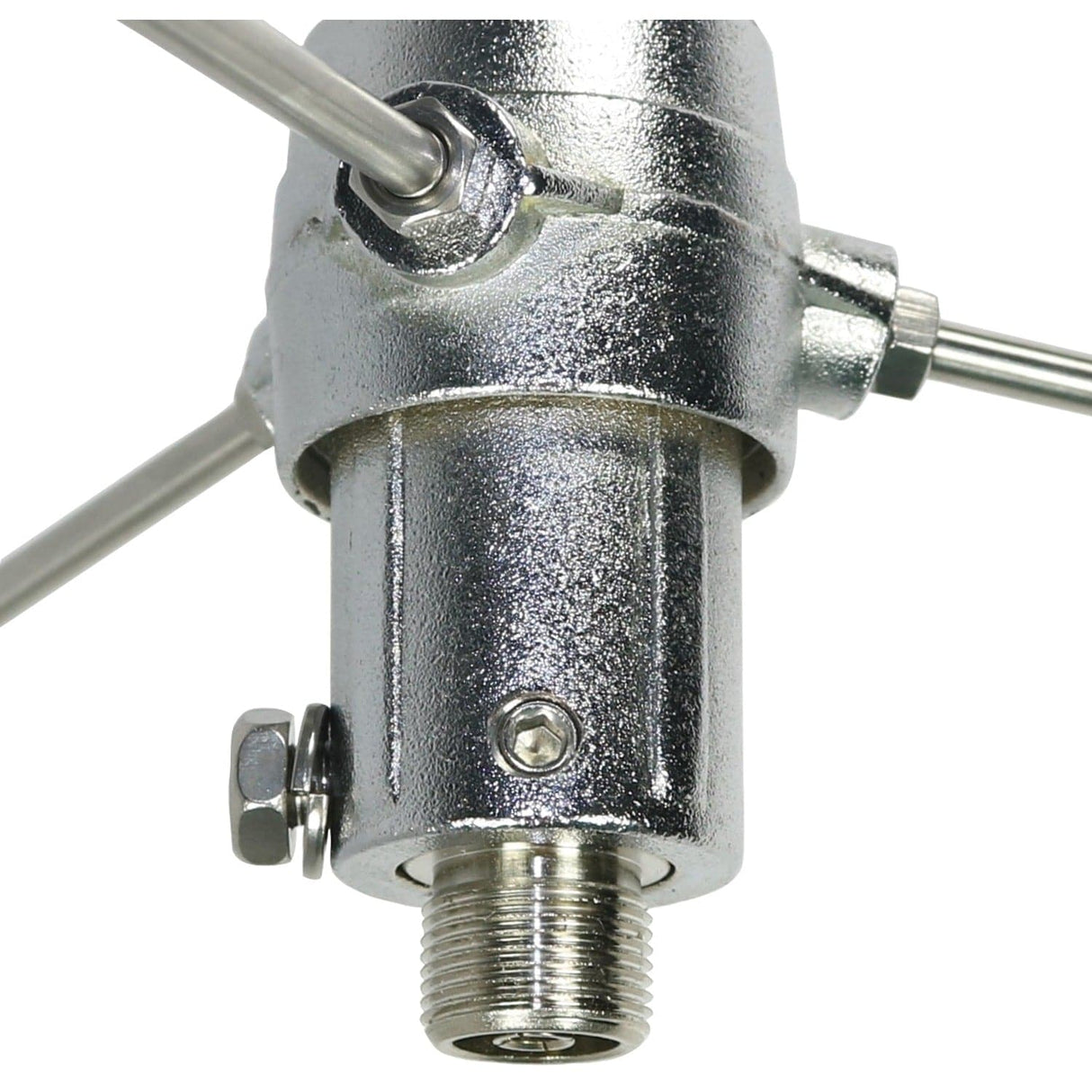 Tram Pre-Tuned 144 MHz–148 MHz VHF/430 MHz–460 MHz UHF Amateur Dual-Band Base Antenna with White Fiberglass, 1477