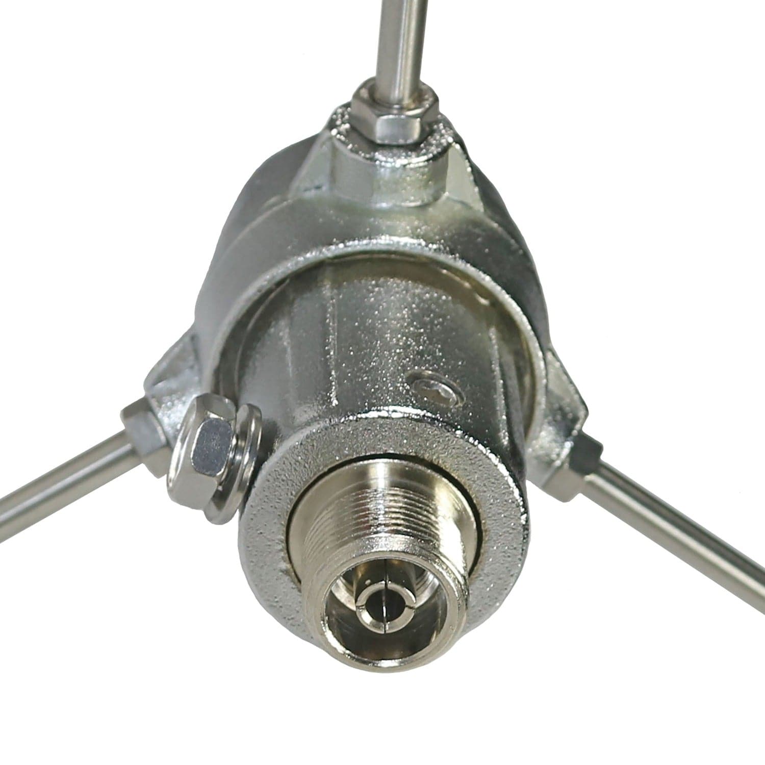 Tram 200-Watt Dual-Band 2-Section Fiberglass Base Antenna with 50-Ohm UHF SO-239 Connector, 8-Ft. 4-In. Tall, Silver