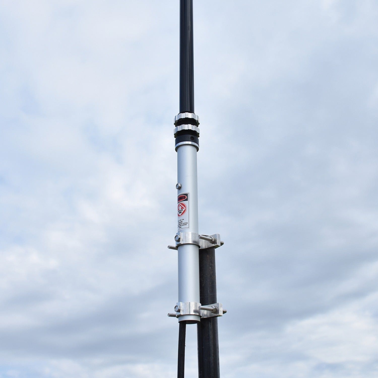 Tram 18-Foot Black CB Base Antenna with 26 MHz to 31 MHz 5.75 dBd Gain
