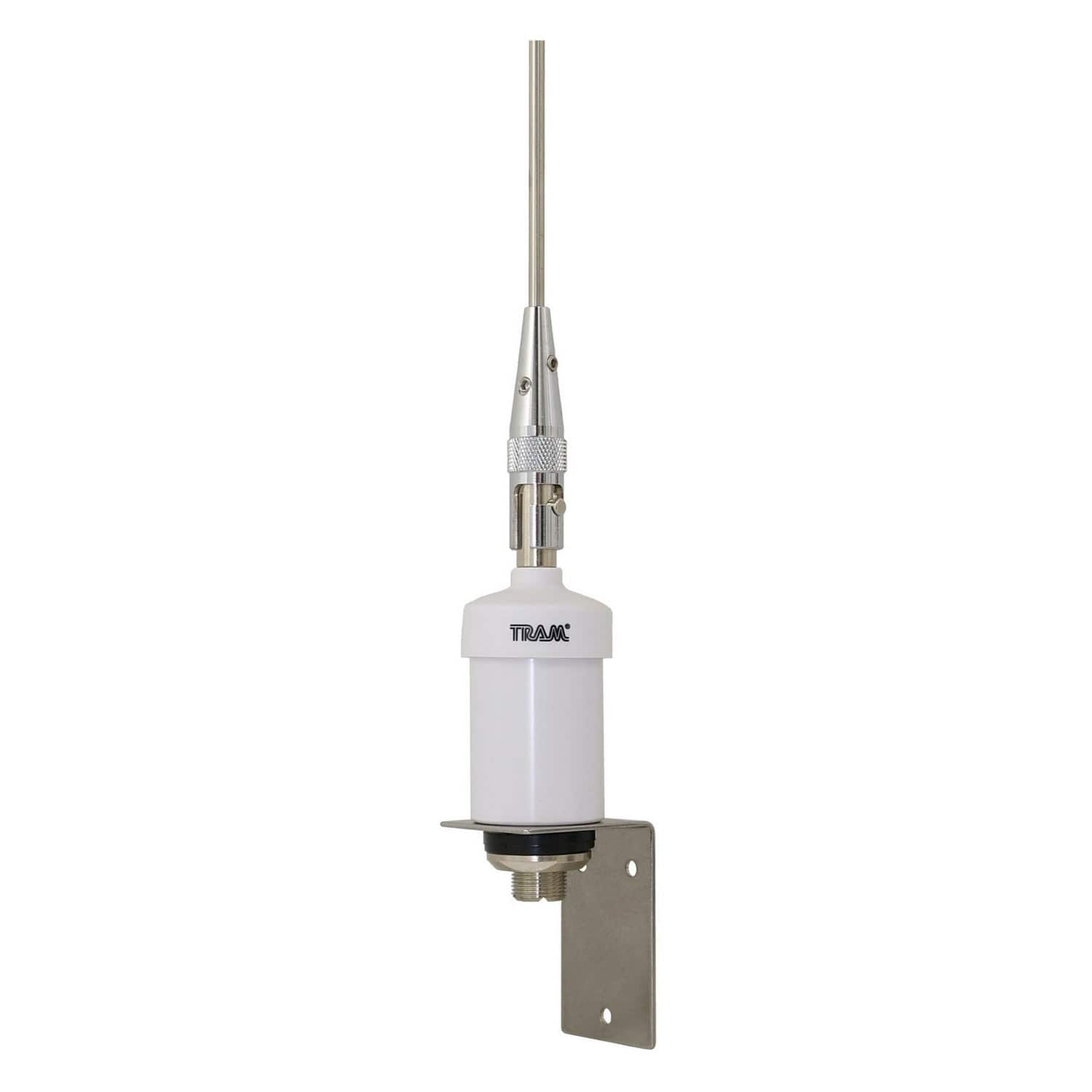 Tram VHF 38-In. 3-dBd Gain Marine Antenna with Quick-Disconnect Thick Whip that Stands Tall in the Wind