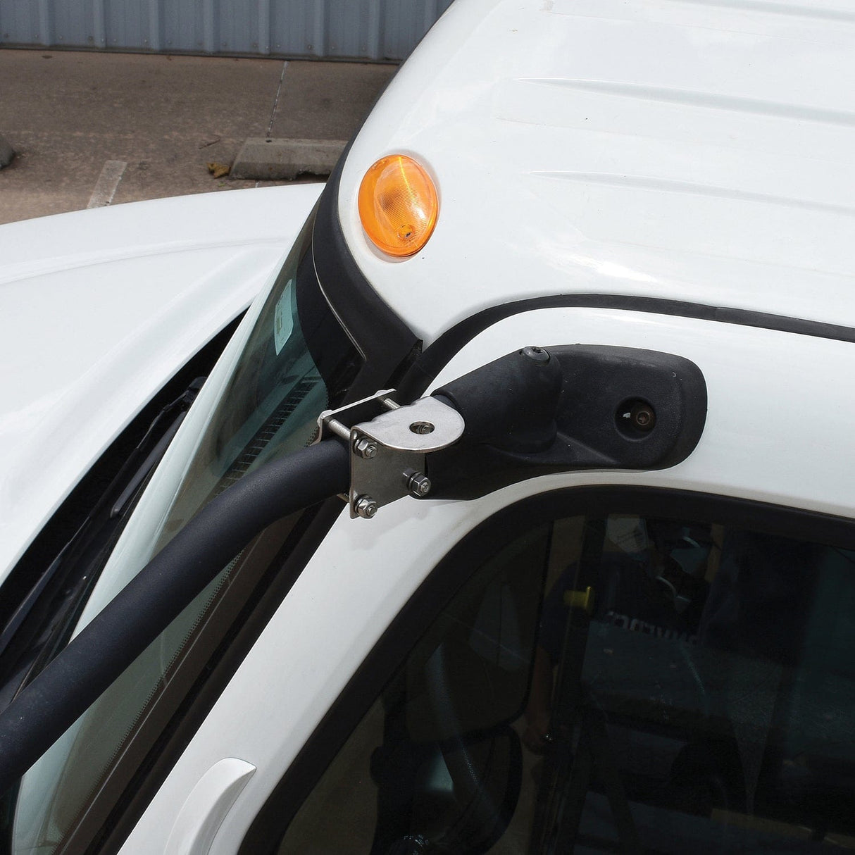 Tram Single-Groove Stainless Steel CB Antenna Mirror Mount