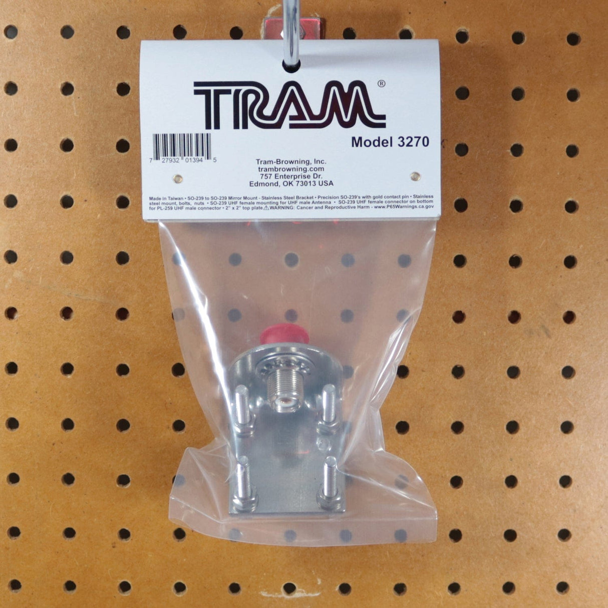 Tram Stainless Steel UHF to UHF Mirror Mount