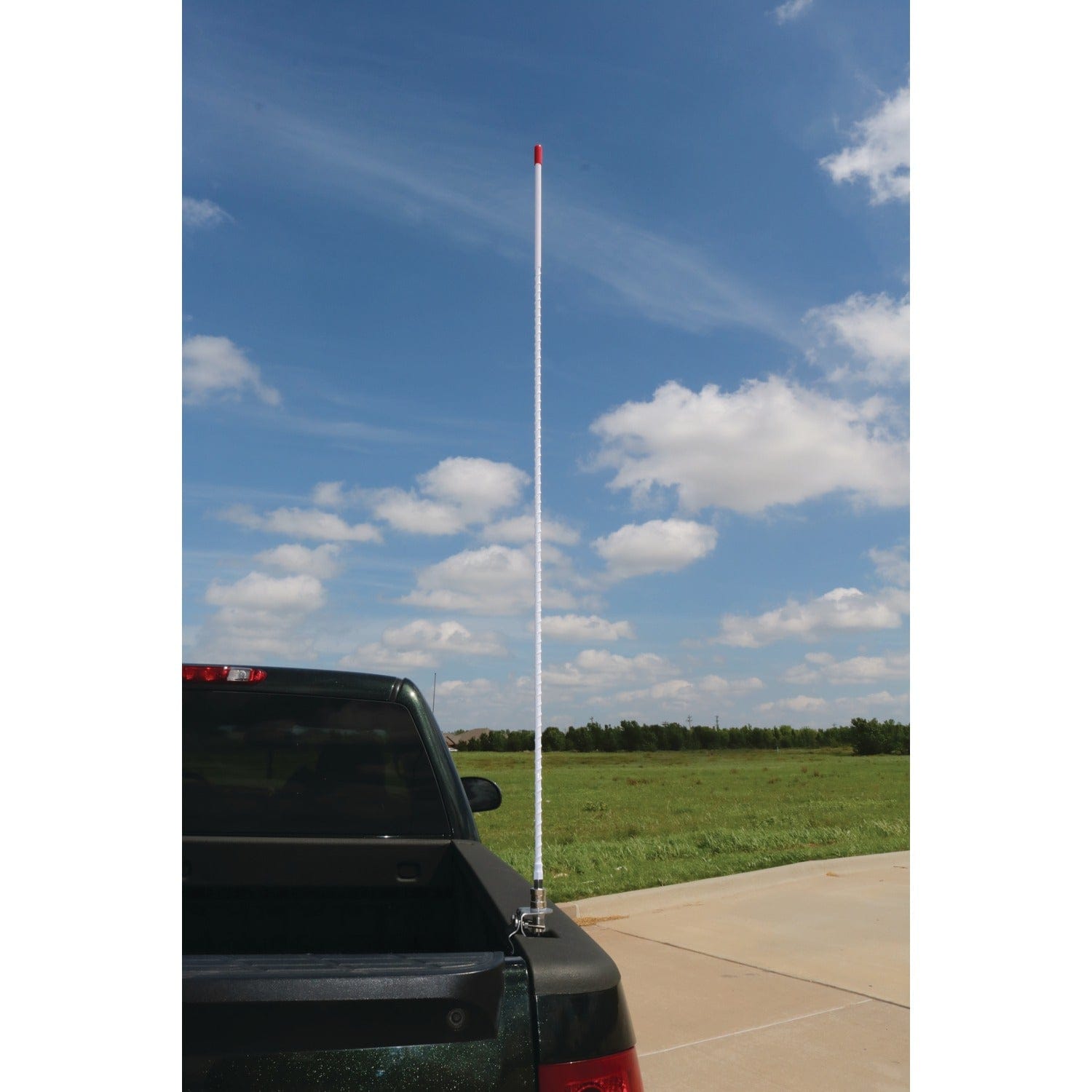 Tram 1500-Watt 26-MHz to 29-MHz Fiberglass Whip CB AM/FM/SSB Antenna, 4 Ft., White