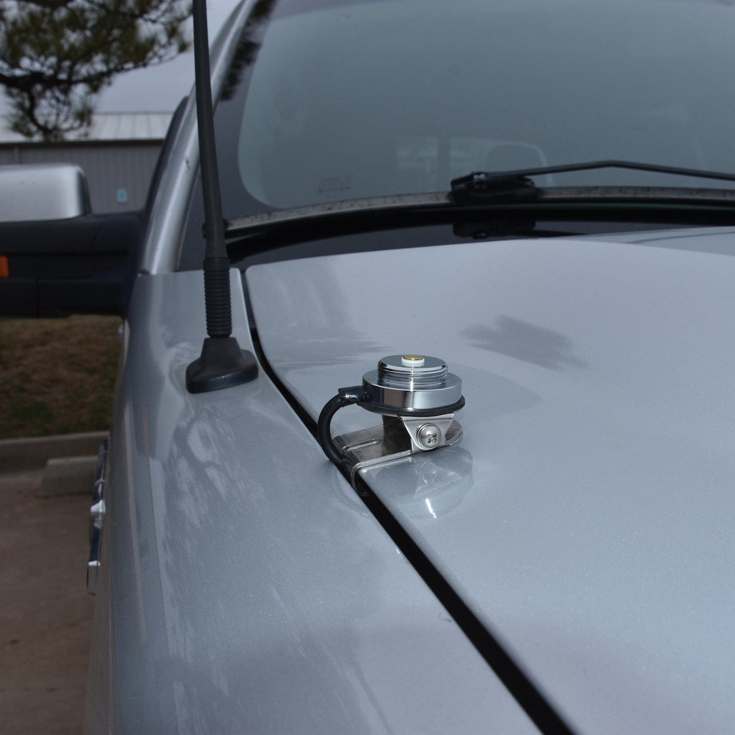 Browning Adjustable NMO Trunk Mount with Preinstalled UHF PL-259 Connector with FME-Female Attached, Fits up to 3/8-In. Surface, BR-1024-UHF
