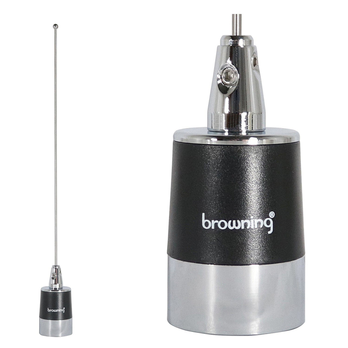 Browning 450 MHz to 490 MHz No Ground Plane UHF 2.4-dBd Gain 13-In. Tall Tunable NMO Antenna, 20-MHz Bandwidth, BR-175
