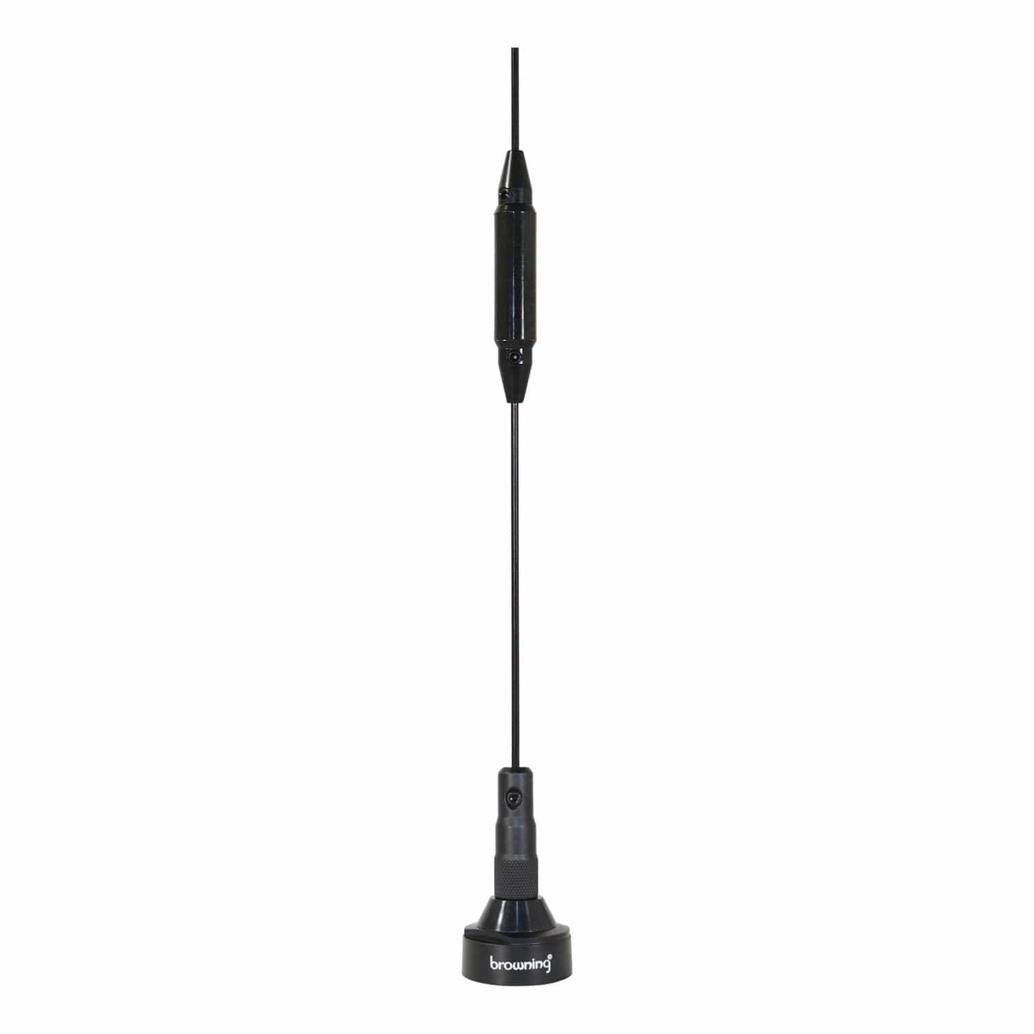 Browning 140 to 170 MHz VHF/430 to 470 MHz UHF Pre-Tuned Dual Band NMO Antenna, BR-179