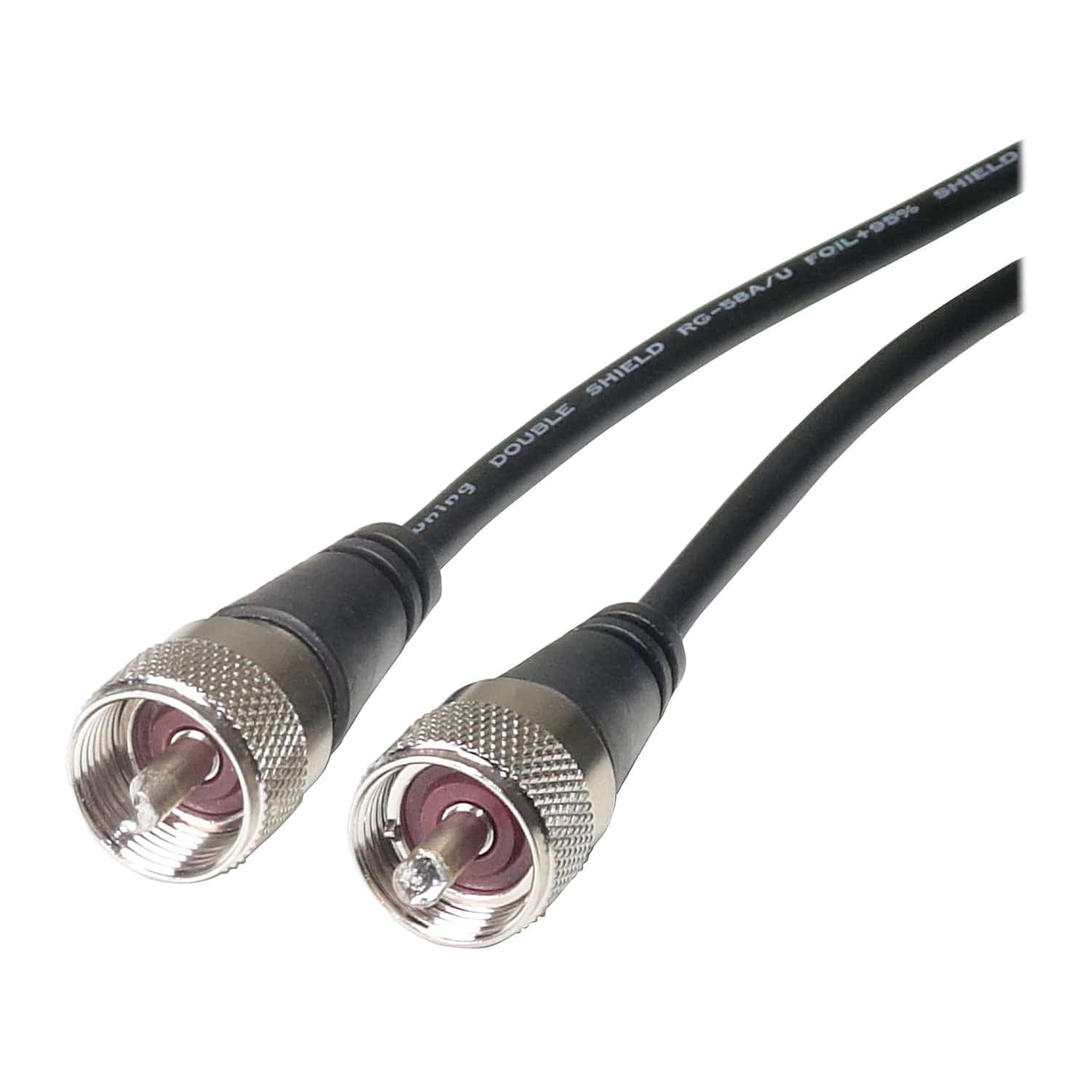 Browning CB Antenna Coaxial Cable Assembly with Preinstalled UHF PL-259, 18 Ft.