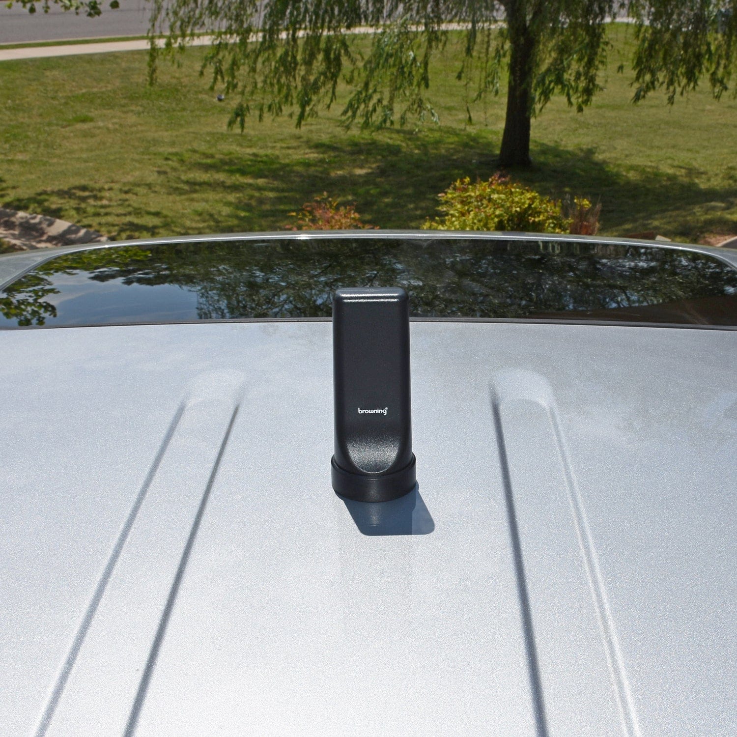 Browning Wide-Band 4G/3G LTE Wi-Fi High-Gain Low-Profile Cellular Antenna with NMO Mounting, 5-1/2-Inch Tall