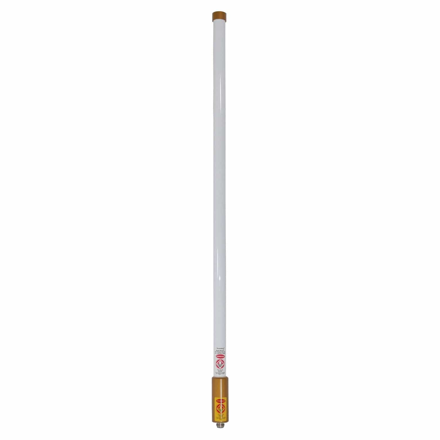 Browning 150W Pretuned Wide-Band 410 MHz to 490 MHz 4.5-dBd-Gain Fiberglass Omni Base with N-Female Connector, Mounting Bracket, and Hardware, BR6157
