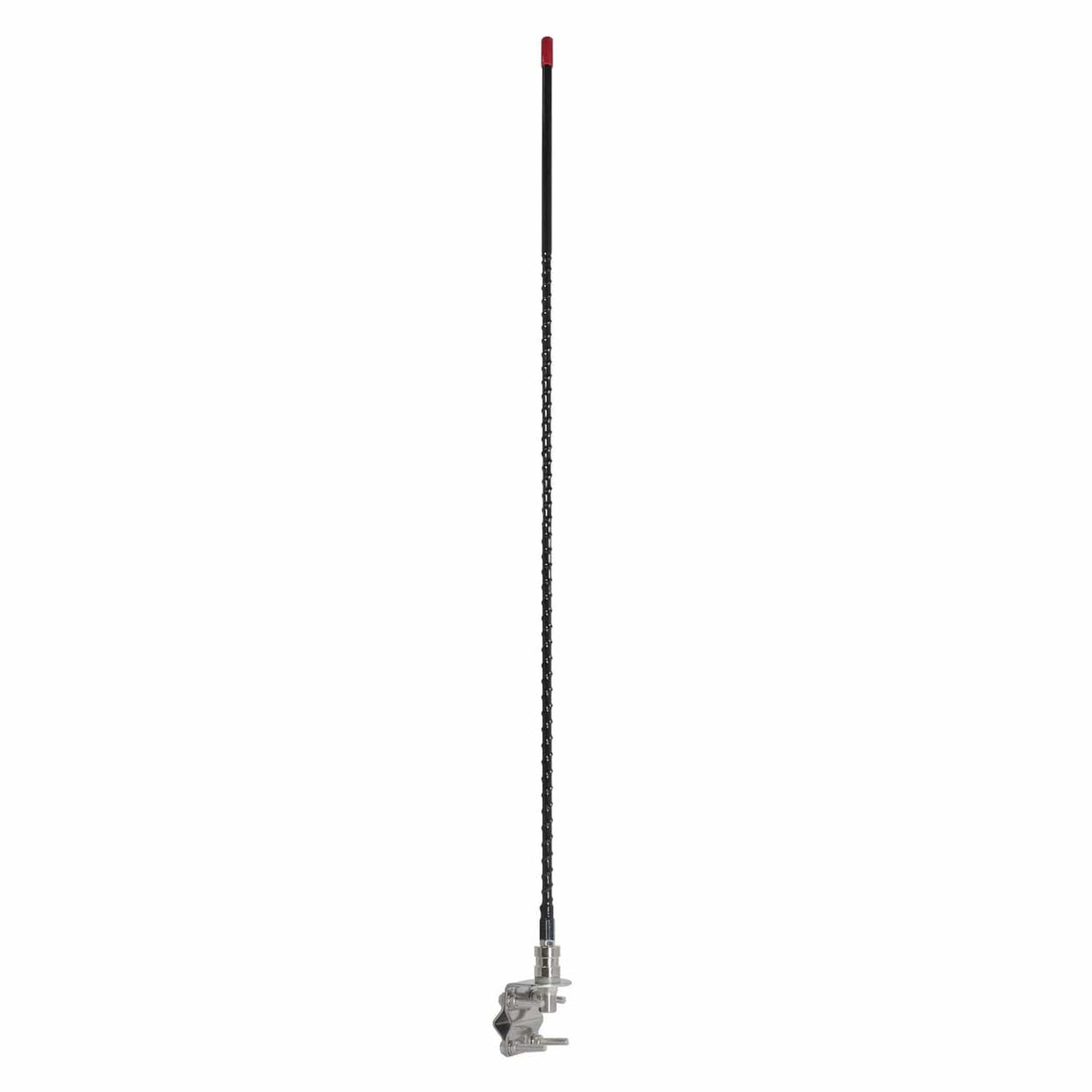 Browning Stainless Steel CB Mirror Mount with 3-Ft. Heavy-Duty Fiberglass CB Antenna, BR-FG-MS