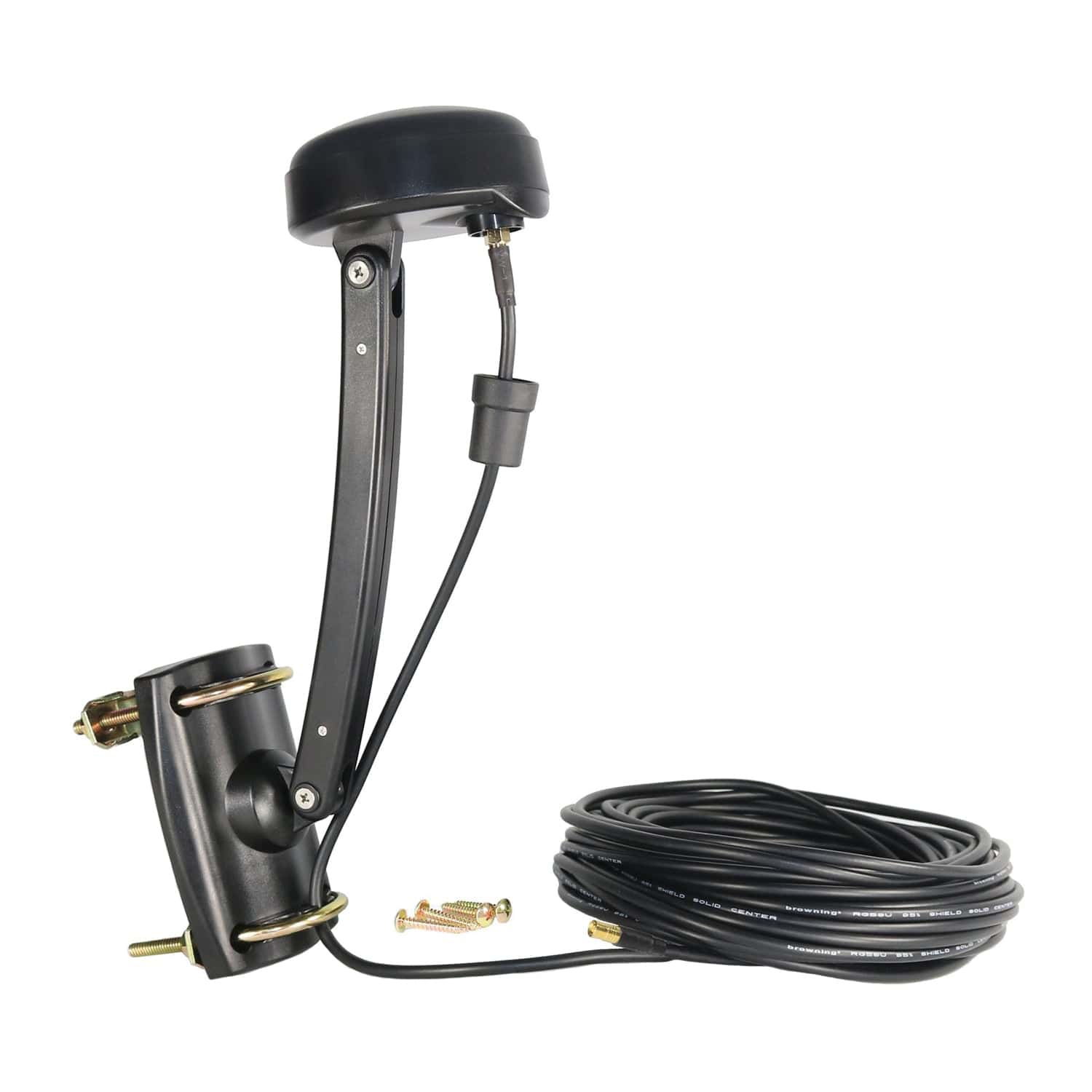 Browning SiriusXM Outdoor Home Antenna with Built-in Amp & 50ft RG58 Cable