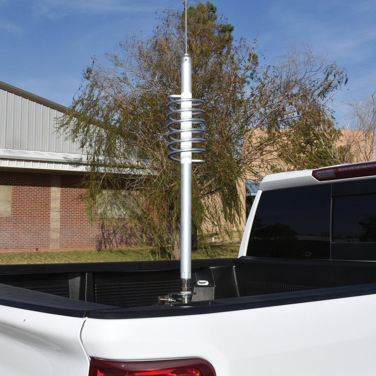 Tram 20000-Watt Big Cat Aluminum CB Antenna with 51-1/4-In. Stainless Steel Whip and 9-In. Shaft