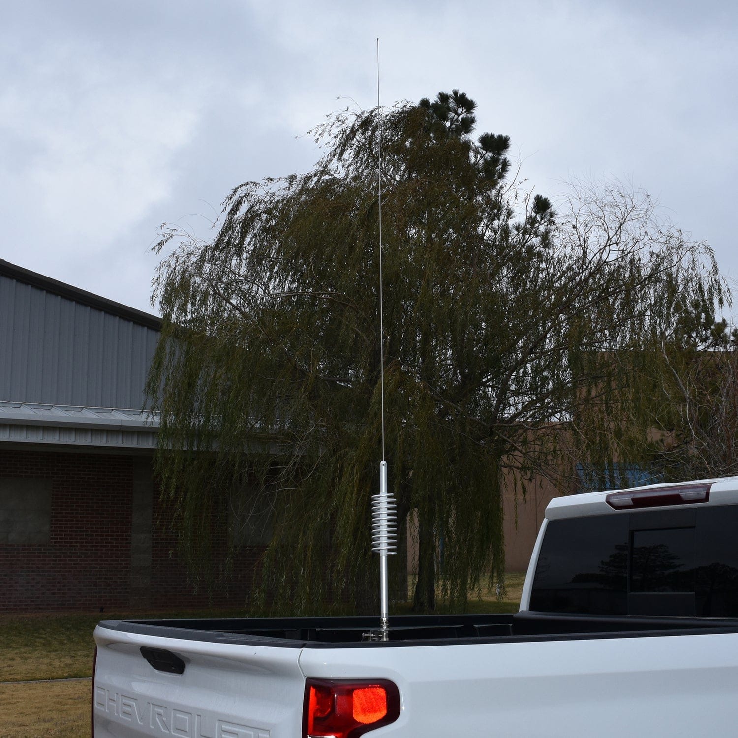 Tram TramCat TC-6 15000-Watt Trucker Aluminum CB Antenna with 35-1/2-In. Stainless Steel Whip and 6-In. Shaft