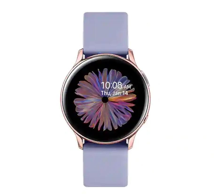 Samsung Galaxy Watch Active2 40mm Bluetooth Rose Gold and Violet - Certified Refurbished