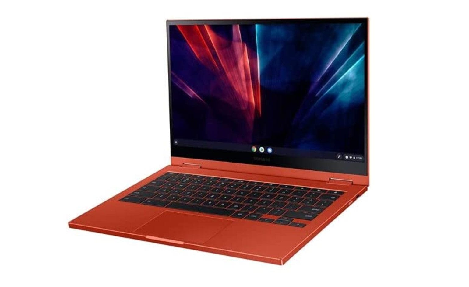 Samsung Chromebook 2 13.3" FHDT i3-10110U 8GB 128GB Chrome, Red - Certified Refurbished