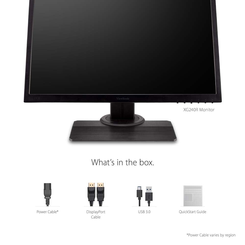 ViewSonic 24" 16:9 144 Hz FreeSync Gaming LCD Monitor - Certified Refurbished