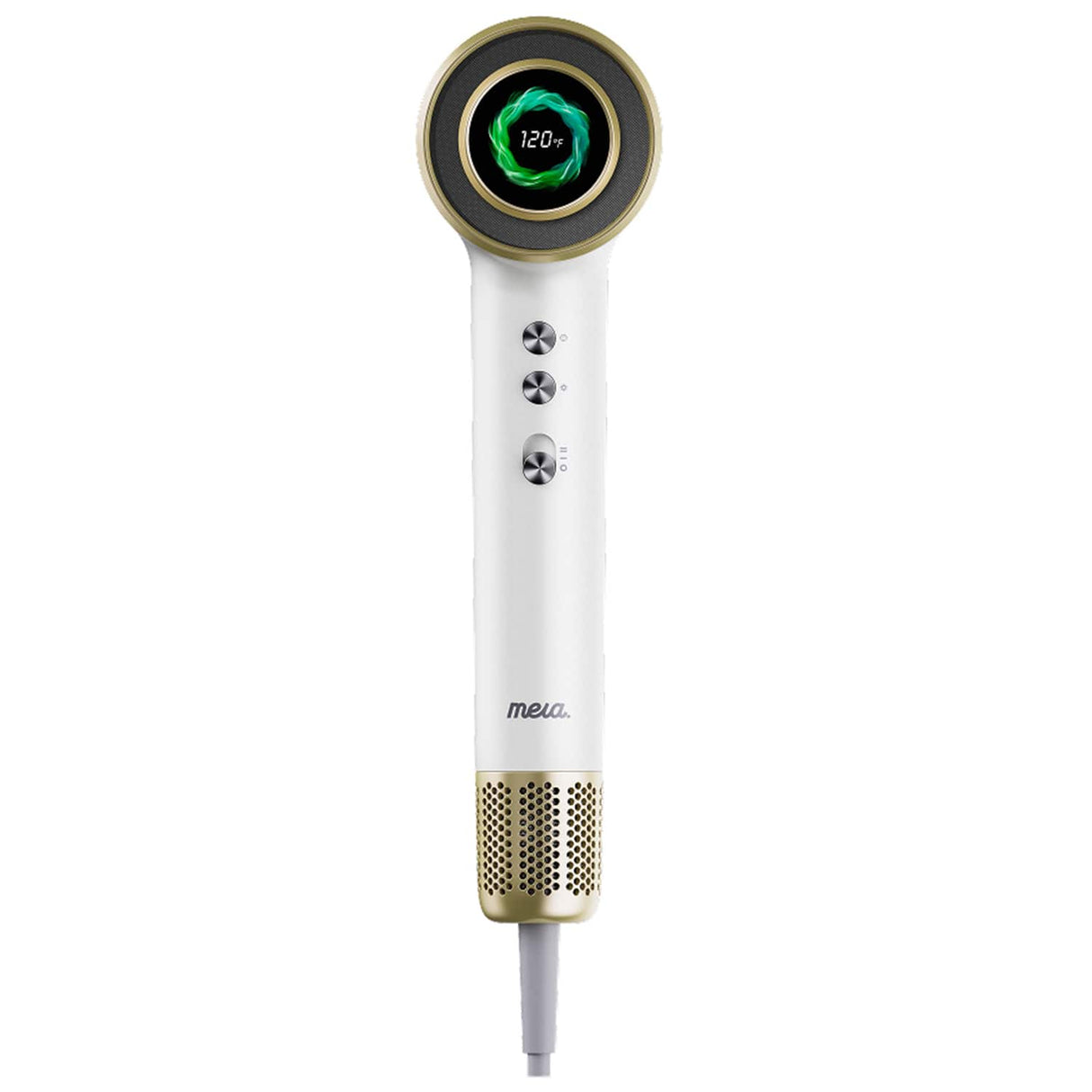 Mera Ultra Bi-Ionic High-Speed Aromatic Hair Dryer/Hand Dryer, Gold White