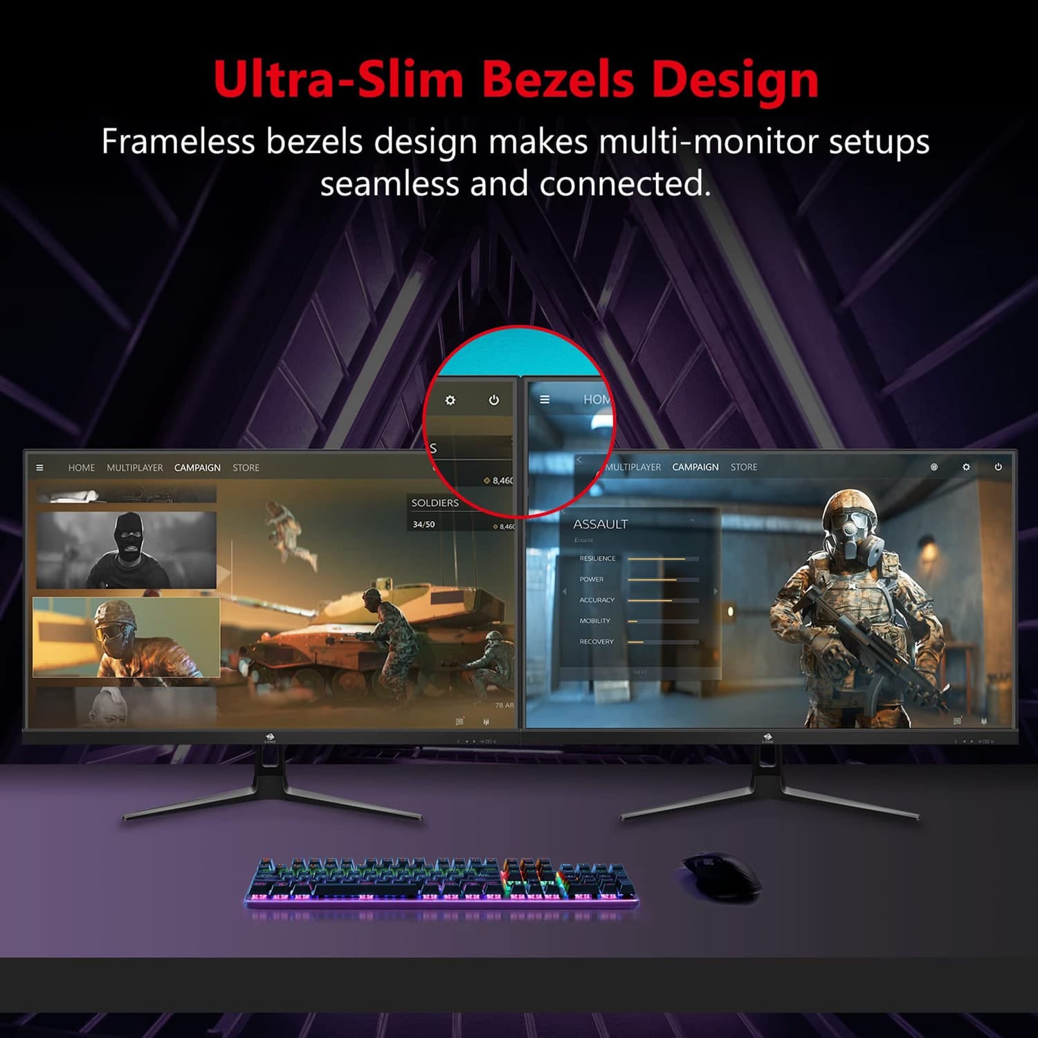 Z-Edge 24.5-In. 1080p 240-Hz Gaming Monitor