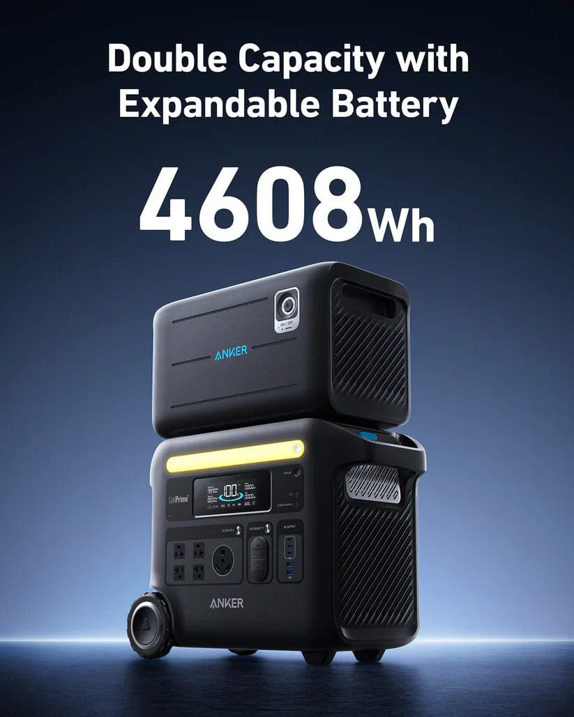 Anker SOLIX BP2600 Expansion Battery, 2560Wh LFP, for Anker SOLIX F2000 & F2600, Long-Lasting, Stackable, and Built for Off-Grid Power