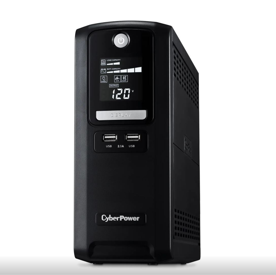 CyberPower CST150XLU 1500VA / 900W Battery Backup & Surge Protection UPS - New Battery Certified Refurbished
