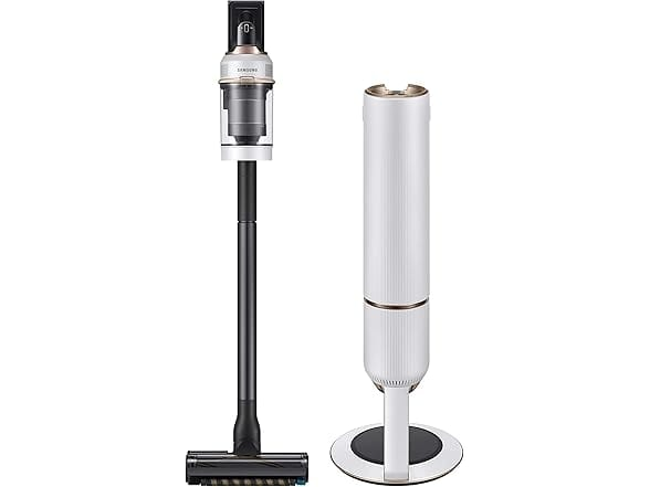 Samsung Bespoke Jet™ Cordless Stick Vacuum with All-in-One Clean Station, Misty White