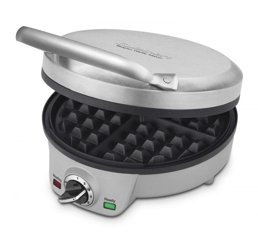Cuisinart 4 Slice Belgian Waffle Maker - Round, Silver