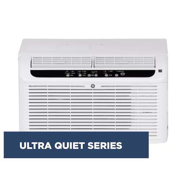 GE 6400 BTU Small Room Window Air Conditioner, Remote Included, 115-Volt, Energy Star Certified - Certified Refurbished